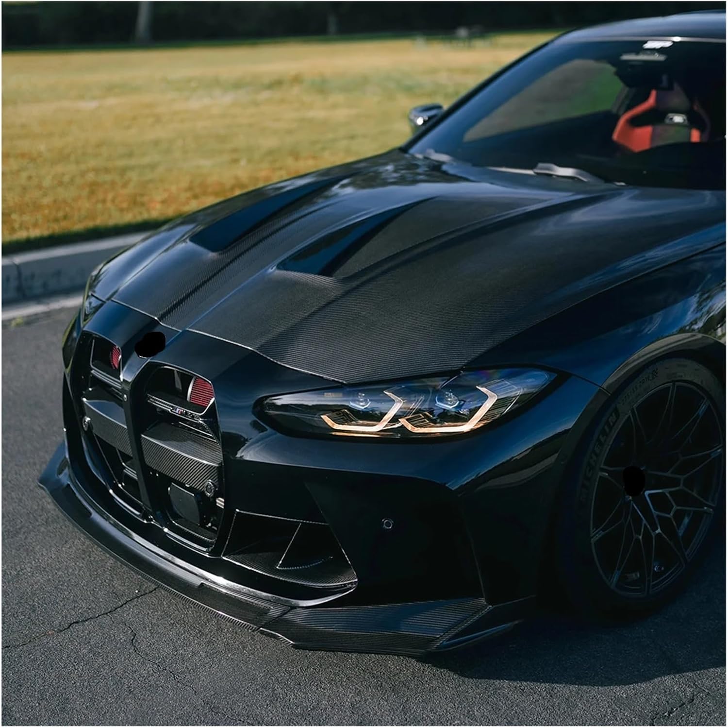 BMW G80 G82 カーボンカナード フロントスポイラー純正バンパー対応 BMW G80 G82 カーボンカナード フロントスポイラー純正バンパー対応