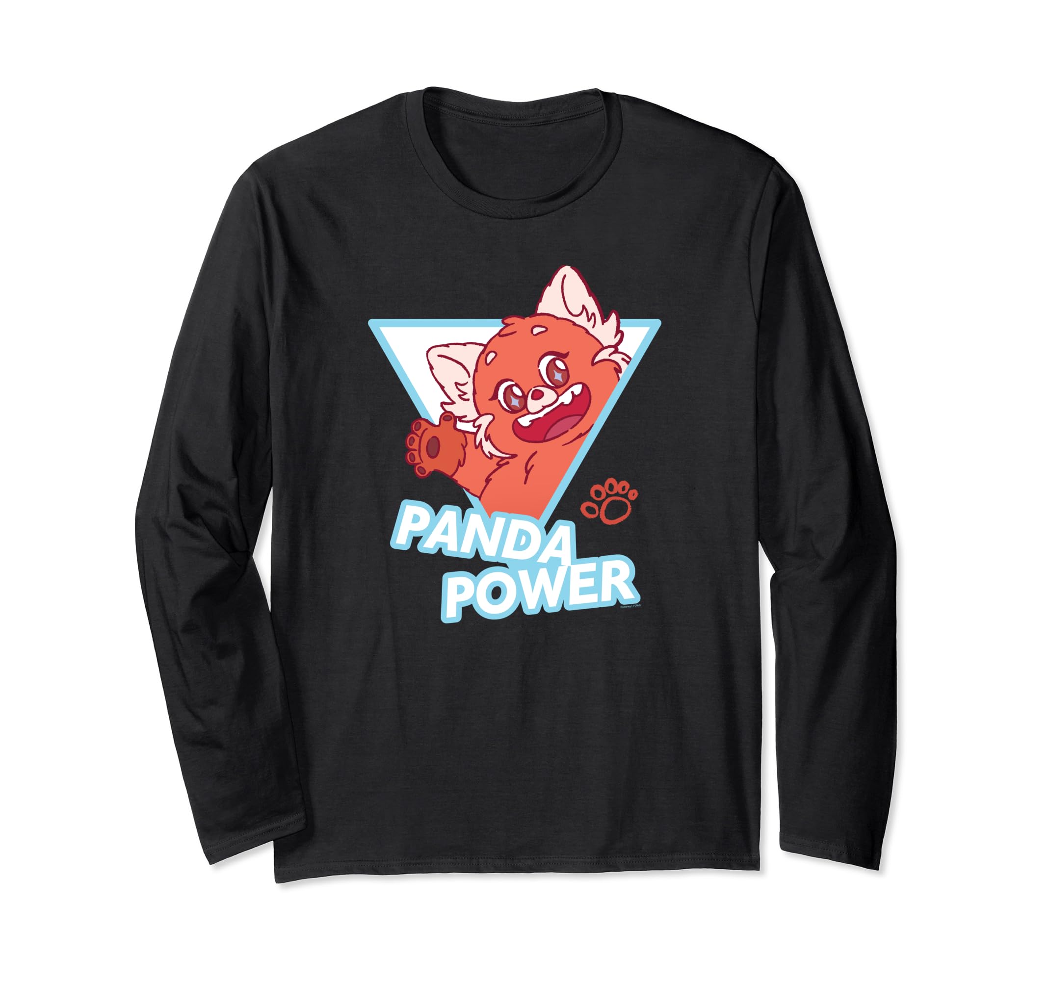 Disney and Pixar’s Turning Red Fluffy Cute Mei Panda Power Long Sleeve T-Shirt