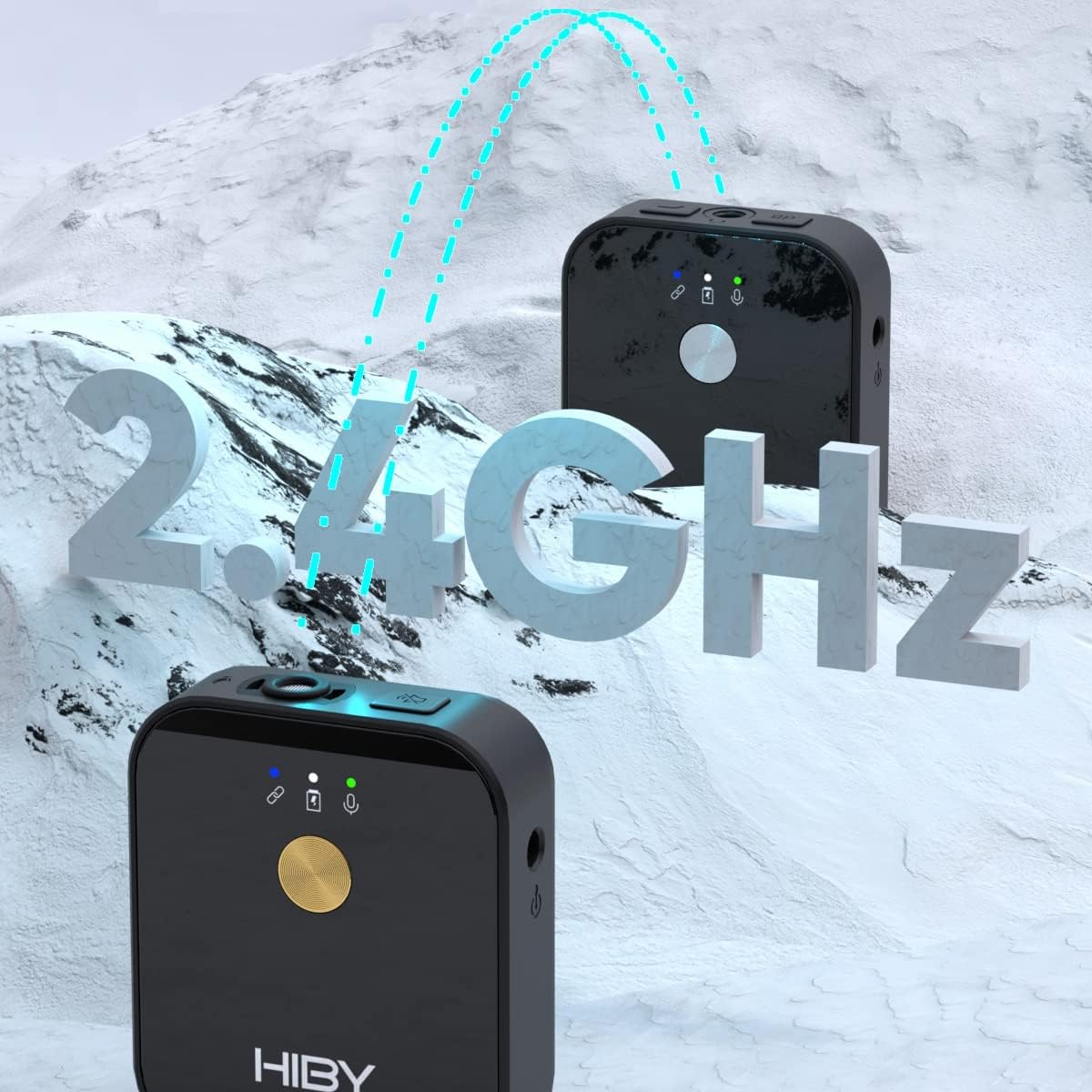 HiBy MC1 2.4GHz digital audio transmission