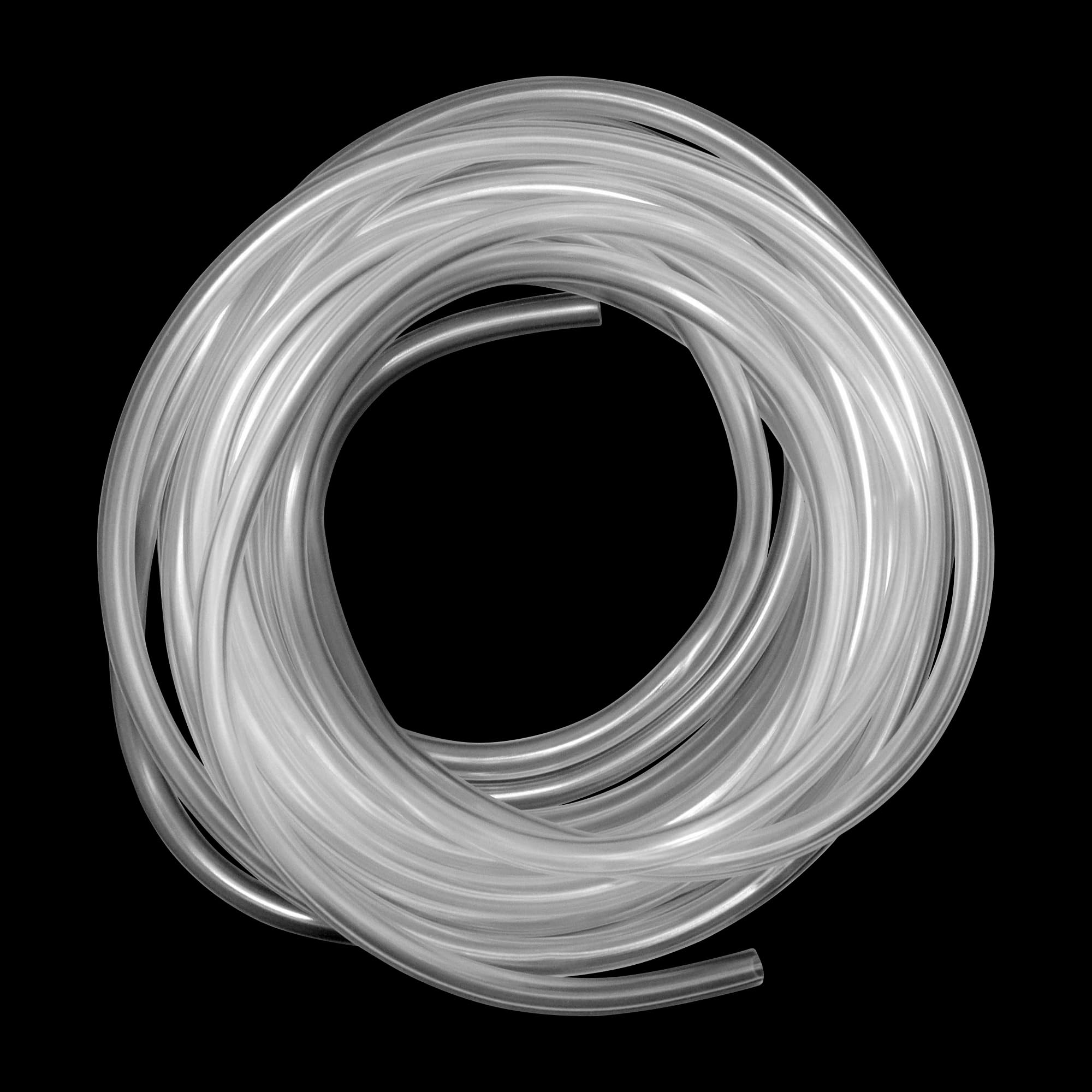 Lavmhab Clear Pvc Tubing 15Mm Id X 19Mm Od – 6M Flexible Vinyl Hose For Water, Air & Aquarium Use, Lightweight Plastic Pipe