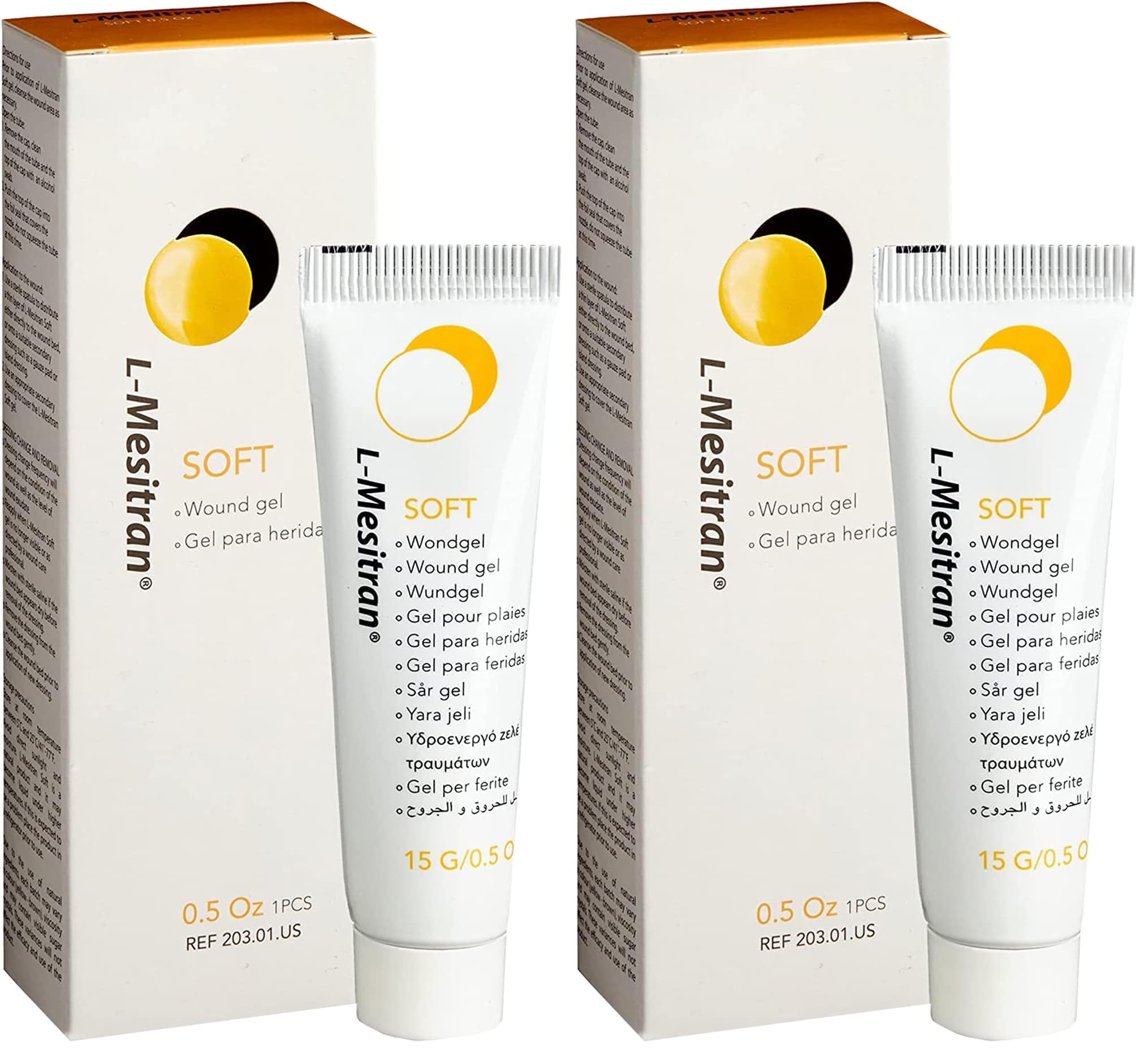 Soft Honey Wound Gel by L-Mesitran Hypoallergenic Medical Grade Ointment with Burn, Soothing - Medical Grade Ingredients for Adults & Elderly 0.5 oz. — Amazon image 9