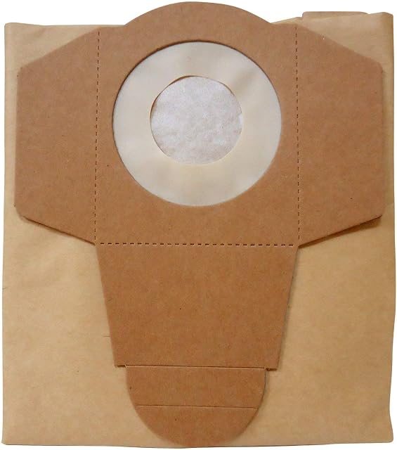Vac BIG55001 Vacuum Filter Bags, 3 Pack | Designed to Fit 4 to 12 Gallon Kubota, Big Vac TOOLMASTER, & FIXMAN Vacuums| Fits 4 Gallon Kubota Shop Vac from Costco | Shop Vac Filtered Vacuum Bags