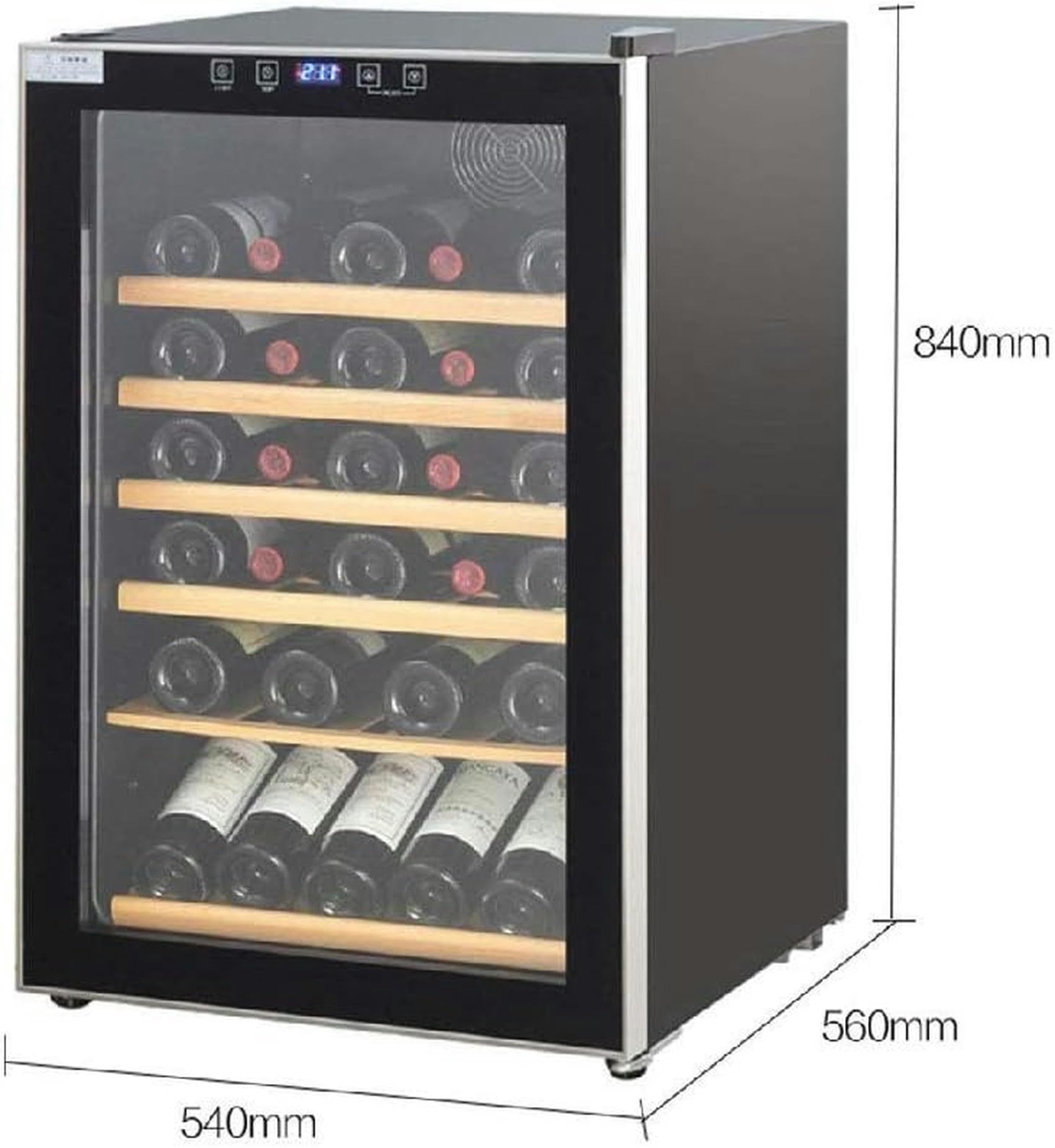 Cantinetta per 30 Bottiglie di Vino, Frigorifero per Cantine Indipendenti.