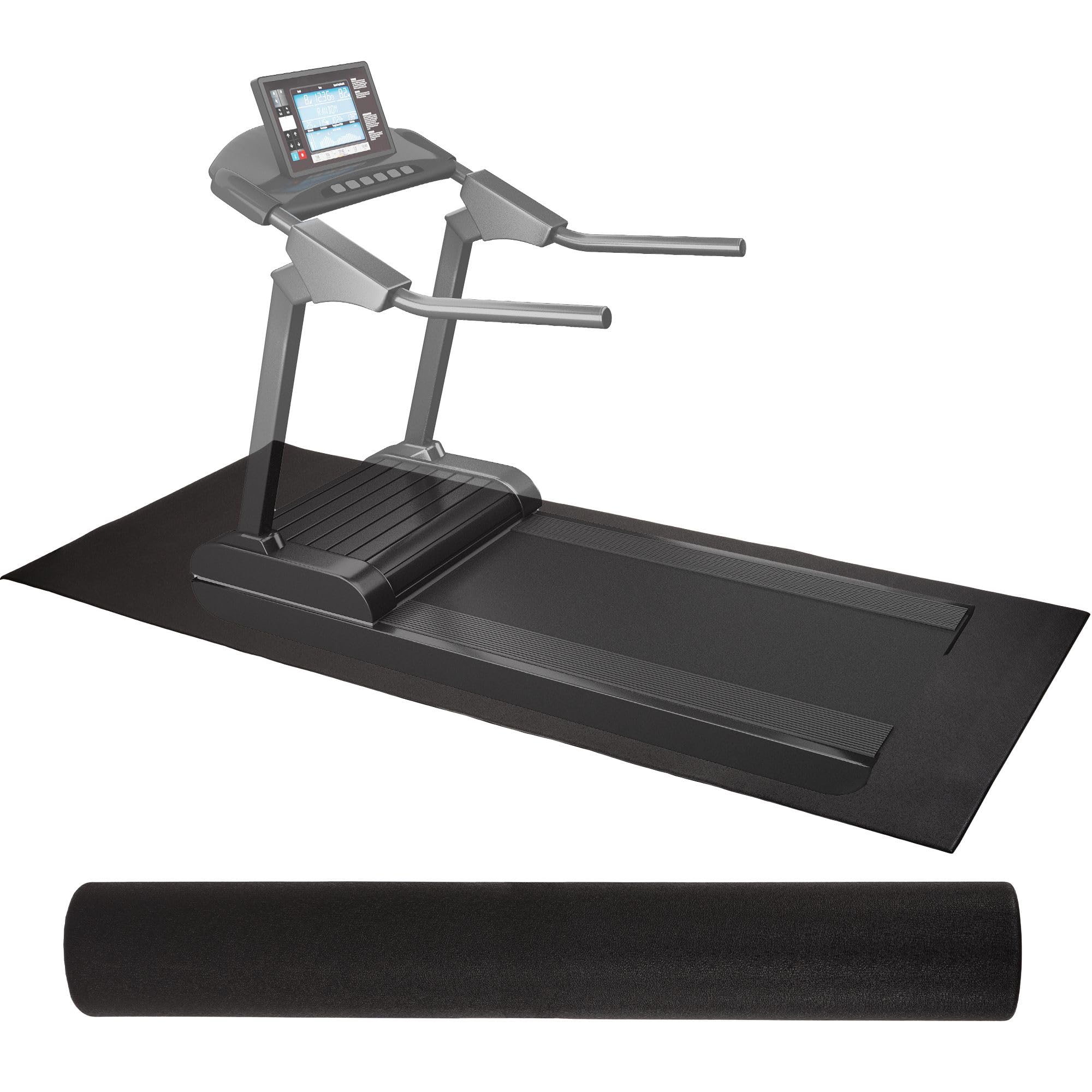 BalanceFrom GoFit High Density Treadmill Exercise Bike Equipment Mat (2.5-Feet x 5-Feet)