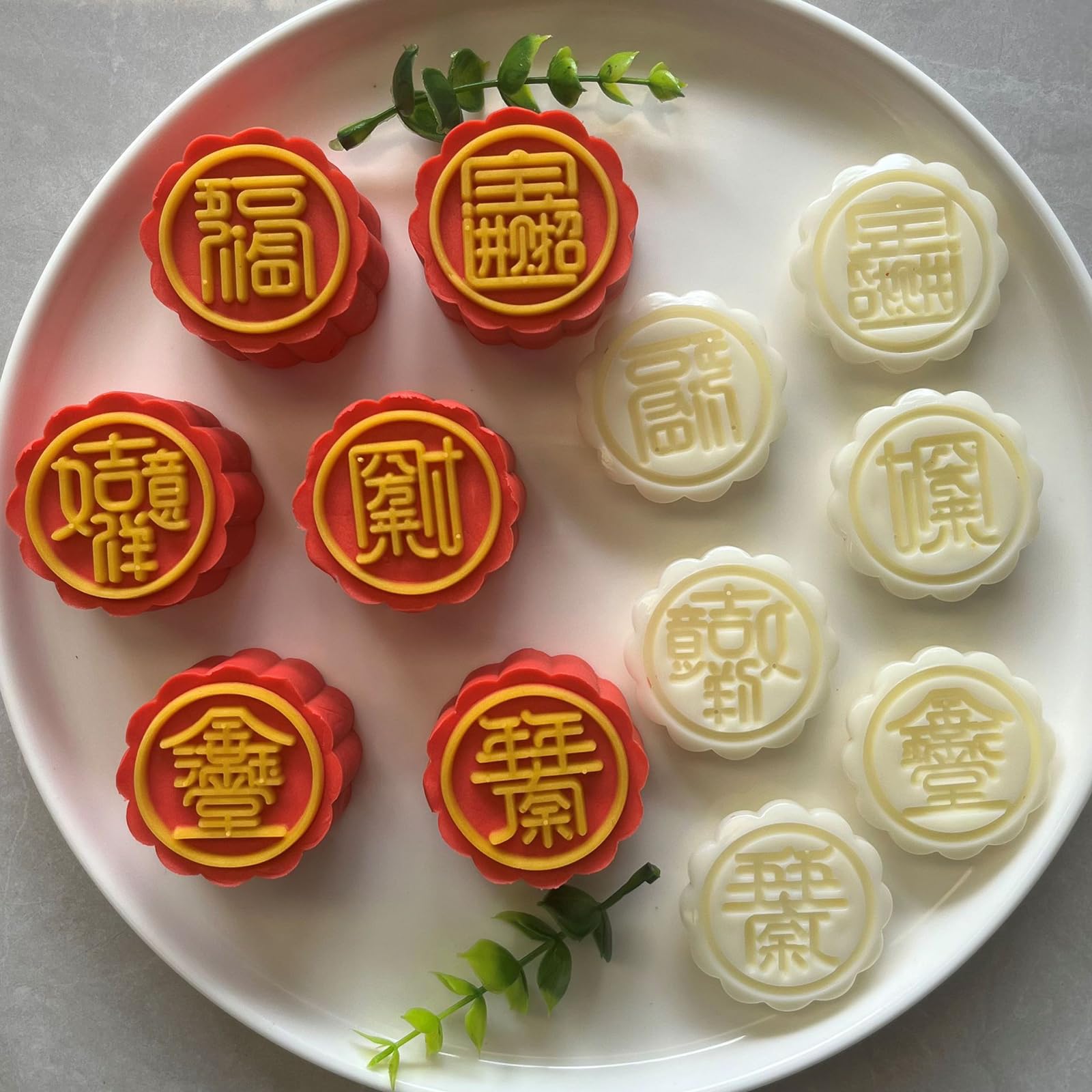 Zkhxhtg bakeware sets Hand Pressed Pastries Mold ABS Traditional Bean Pastes Cake Mold for Baking Enthusiasts Dessert Bakewares