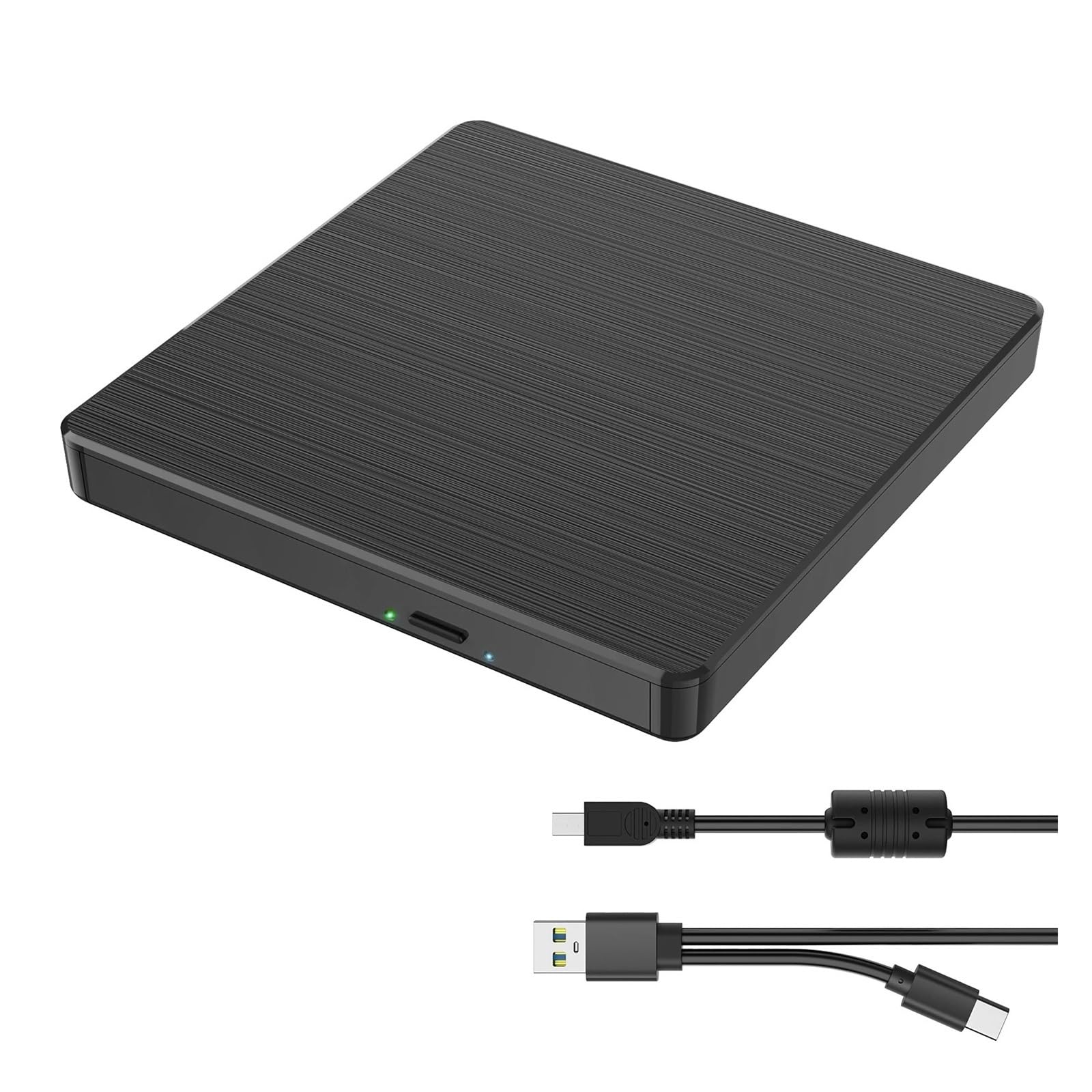 Lecteur DVD Graveur De DVD Externe USB 3.0 Et Type C, Graveur De Cartes Multifonction, Enregistreur CD/DVD, Lecteur Optique DVD RW