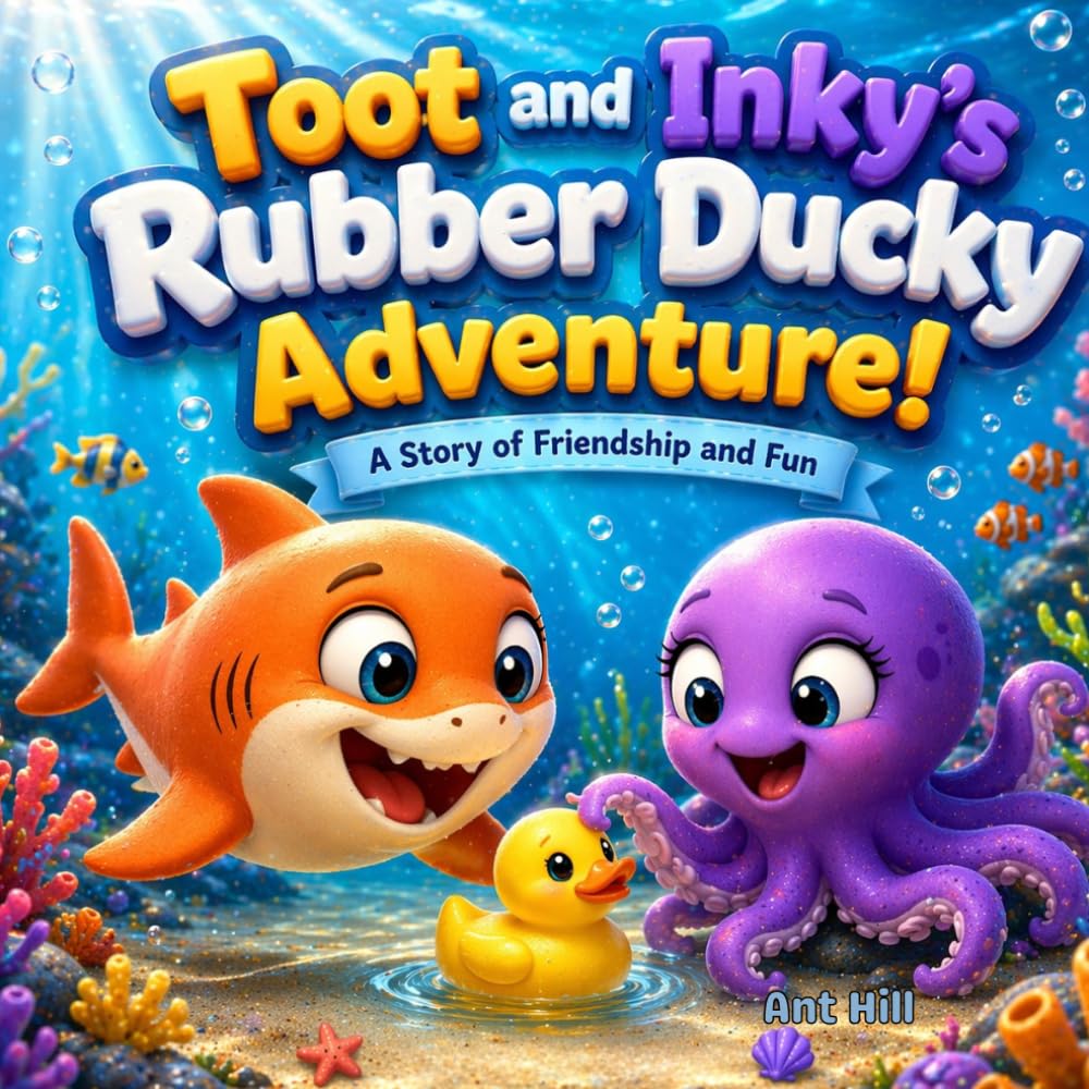 Toot and Inky’s Super-Splashy Rubber Ducky Adventure!: A story of friendship and fun