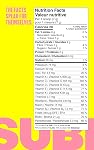 SUBI Greens Superfood Poudre végétale de pêche, 20+ des livres de fruits et légumes entrent dans 1 sac, Fabriqué au Canada, Superaliments Ingrédients: Matcha, Kale, Orge, Spiruline - 40 Fourniture de jour