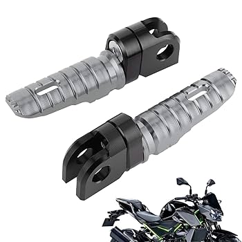 Amazon | Yctzeペアのフロントフットペグアルミニウム合金ペダル