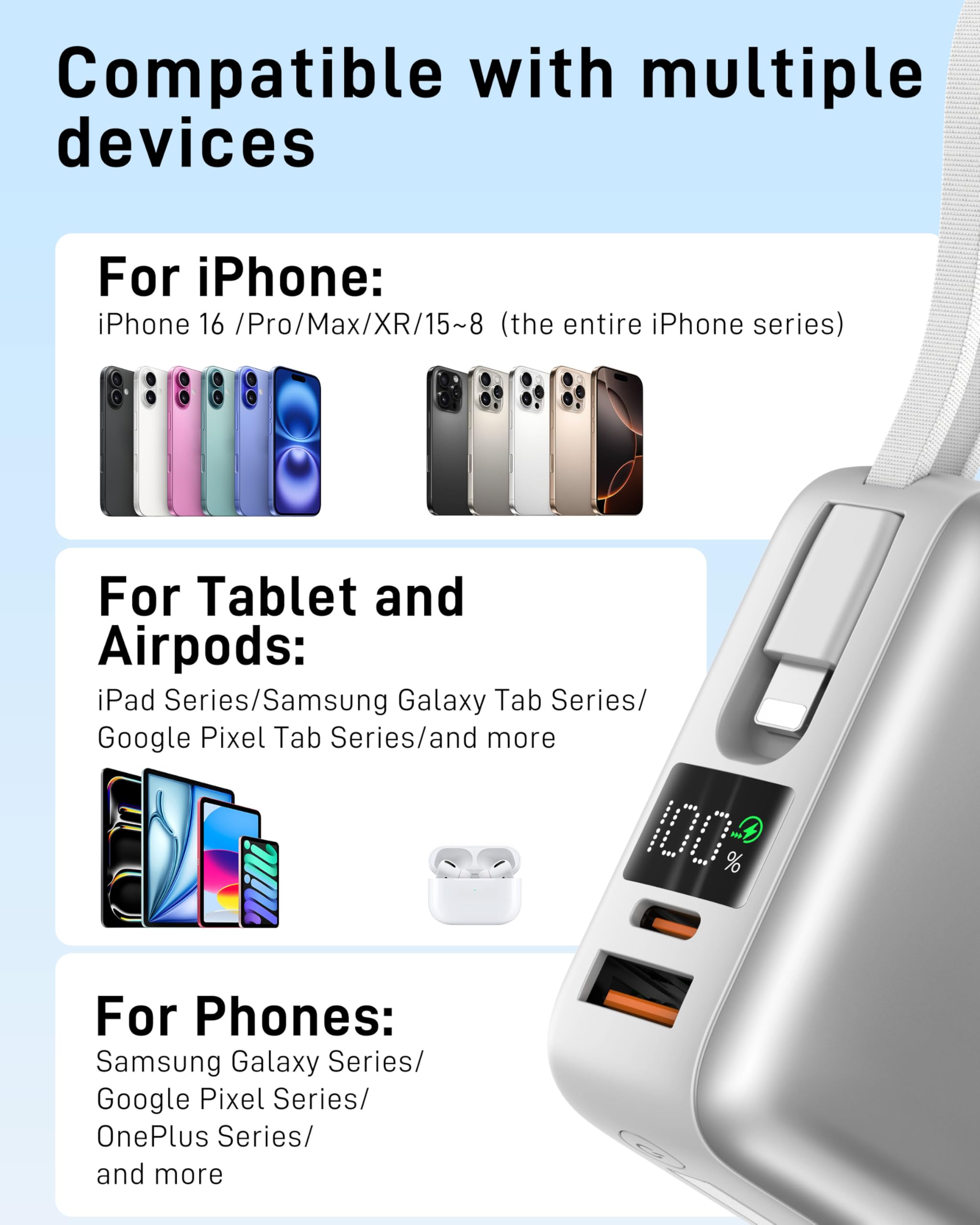 VINKO Power Bank Piccolo 20000W