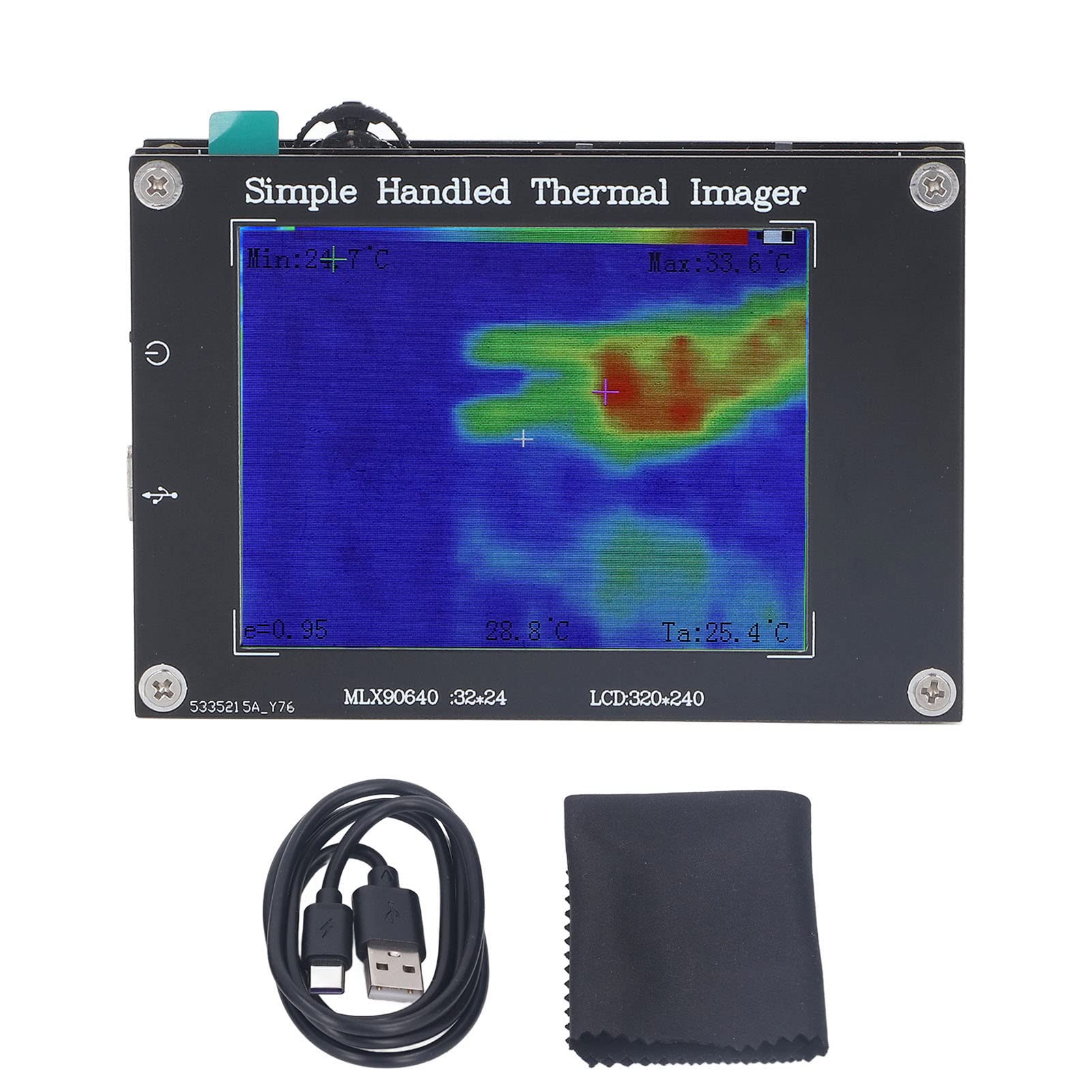 FTVOGUE Cámara Termográfica con Pantalla de 3,2 Pulgadas, Cámara Infrarroja