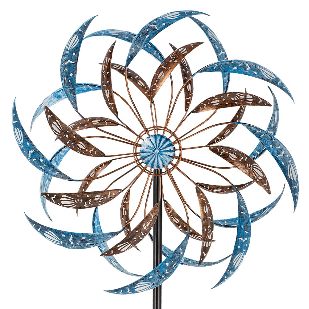 Stargarden Large Wind Spinners Outdoor, 23 Inch Kinetic Wind Spinner