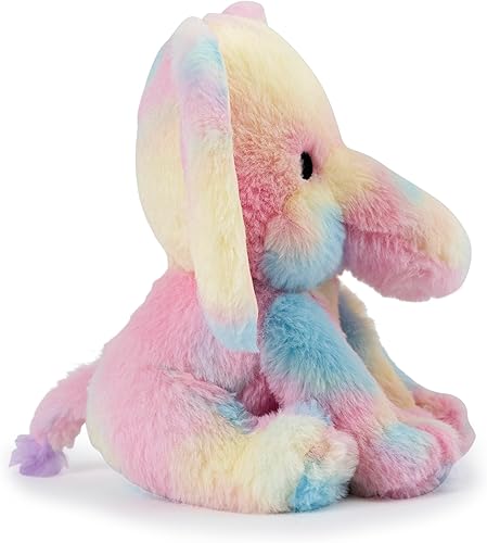 Miniatura 3 de KINREX Animales de peluche de elefante, juguete de peluche para bebés, niñas y niños, juguetes de peluche de elefantes para estadísticas de