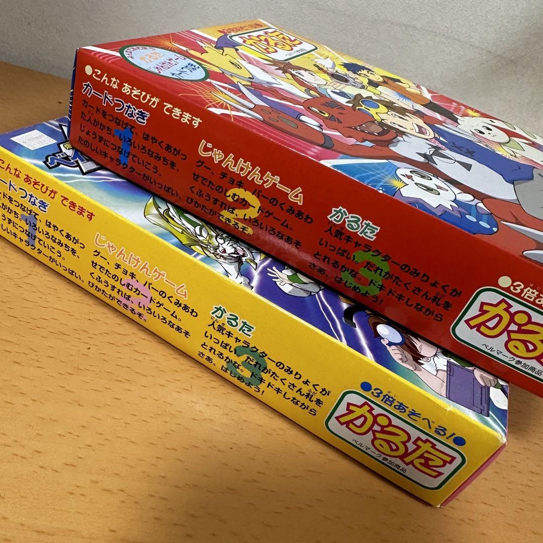 【デジモンテイマーズ】3倍あそべる！かるた シュリンク付【oka】 Amazon | レトロ 3倍あそべる かるた デジモンテイマーズ | かるた
