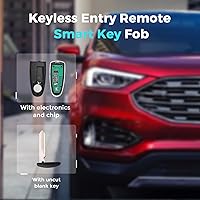 Vista 3 de Llavero apto para Ford Explorer Edge 2011-2015, control de entrada remota inteligente sin llave con arranque remoto para Taurus Focus Expedition