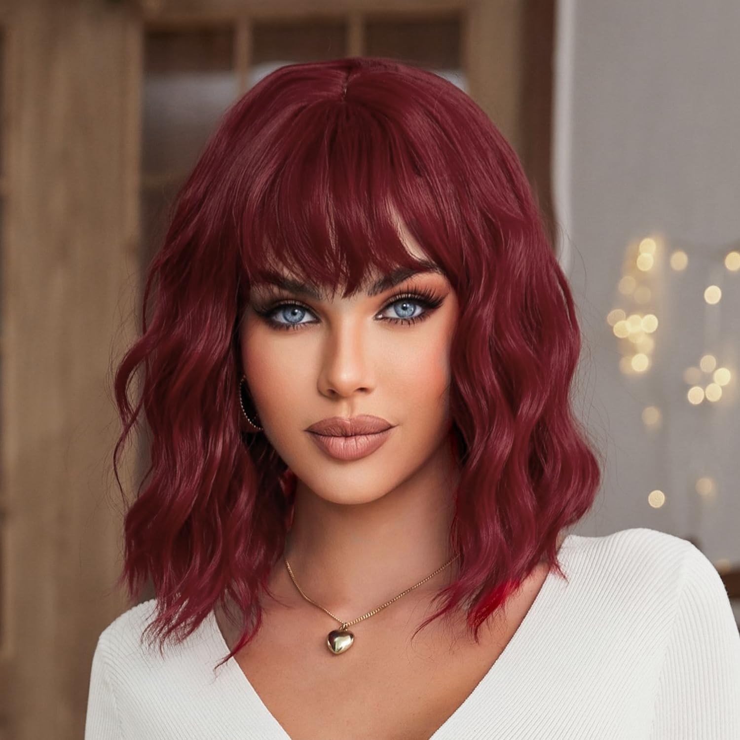Amazon LEOSA Ombre Blonde Wavy Bob Wig Layered Wigs For Women amazon-leosa-ombre-blonde-wavy-bob-wig-layered-wigs-for-women