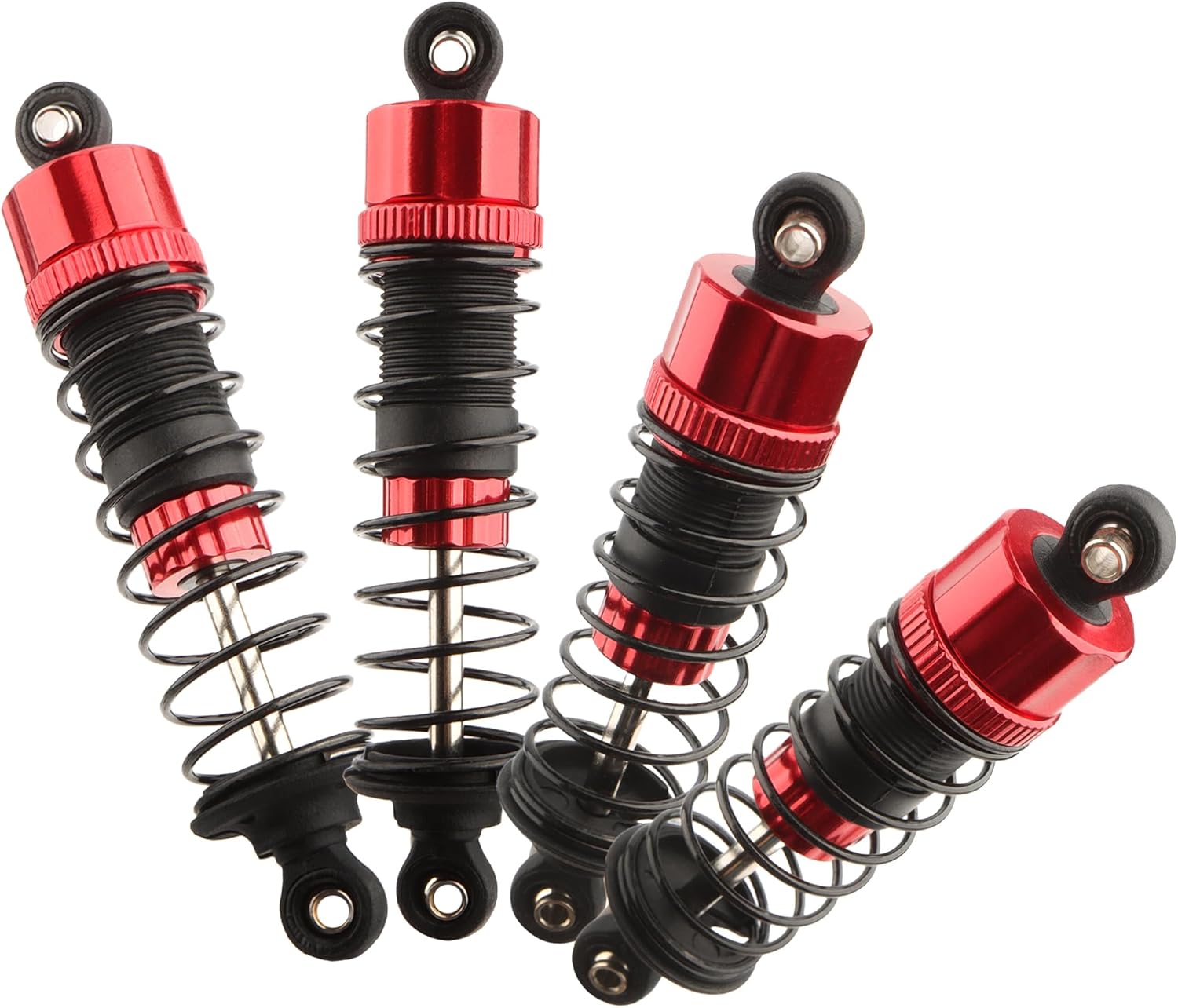 for H14BM RC Car Front & Rear Aluminum Alloy Capped Shock Absorber 14500B & 14510B Accessory Replacement Spare Parts for H14BM 14210 JC14EP 14209 HP141S Trucks