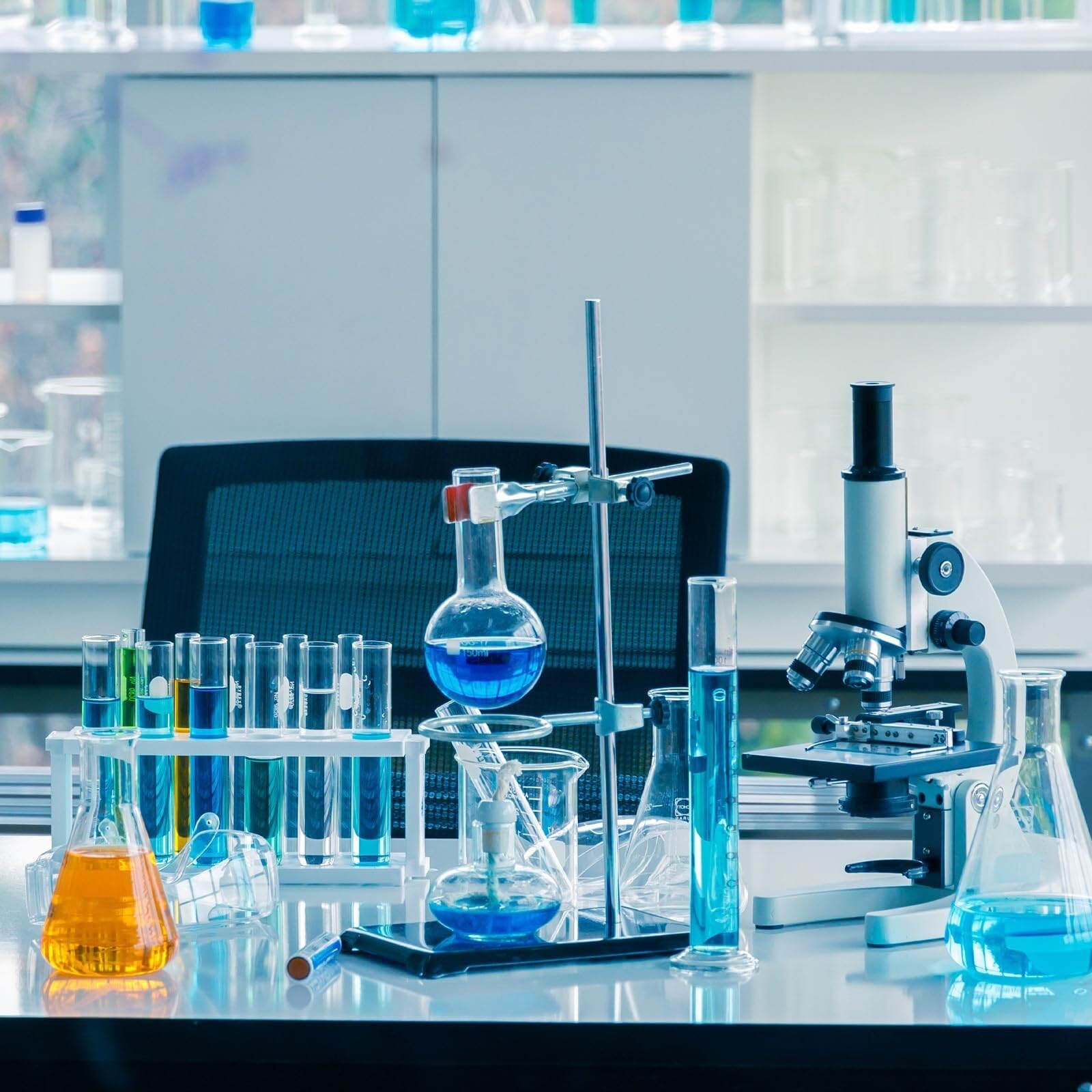 Cilindro graduato in plastica 500ml - base esagonale per laboratorio e casa