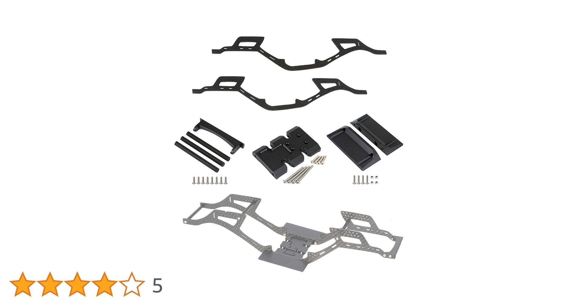 Amazon | RXZIXYL 1/10 RC クローラー LCG シャーシキット 3.5mm