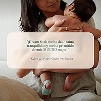 Vista 9 de Owlet Dream Sock - Monitor inteligente para bebés aprobado por la FDA - Seguimiento de la frecuencia de pulso vivo (corazón), oxígeno en bebés