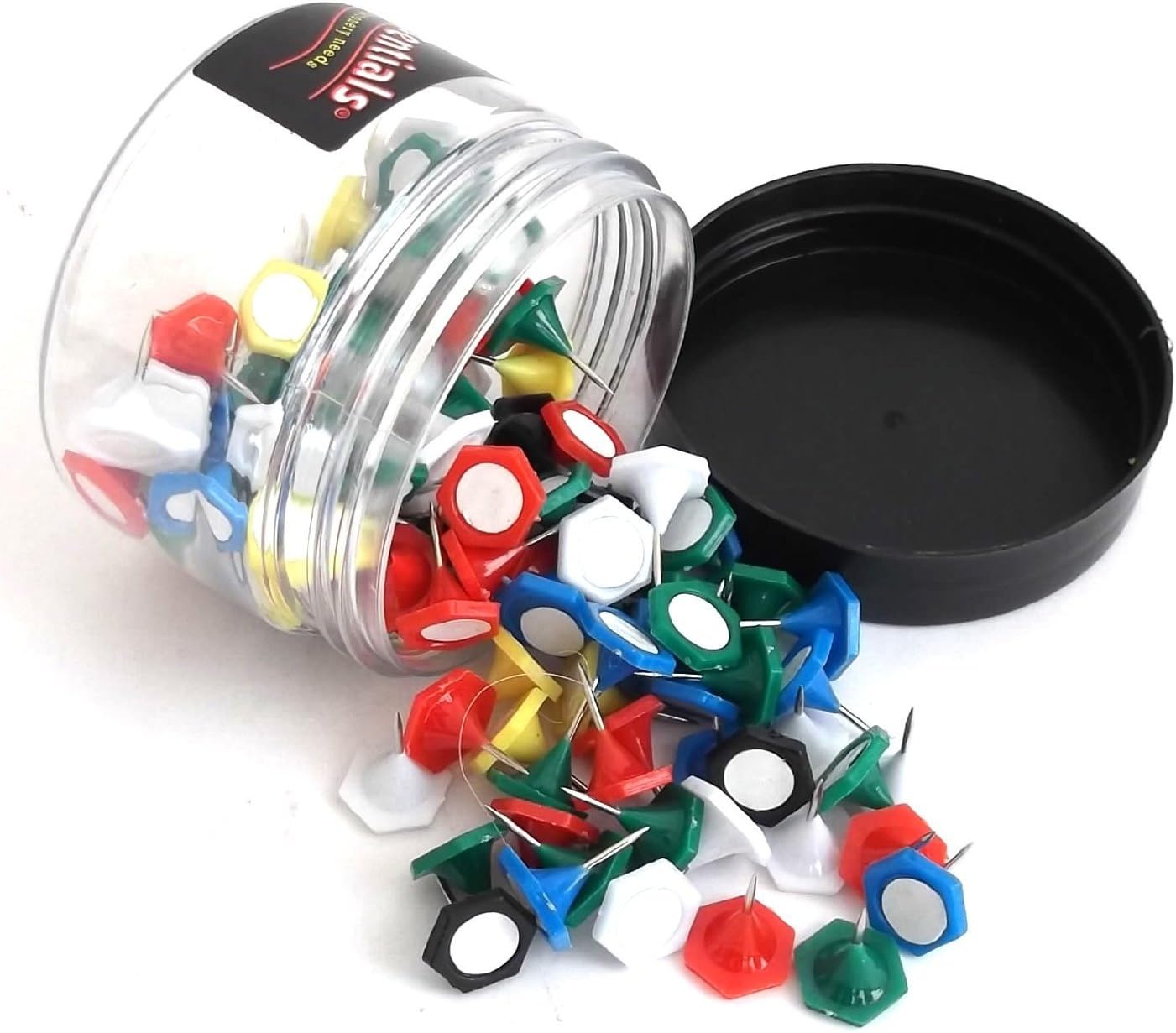 Whitecroft Essentials 26661 Value Indicator Pin - Assorted Colours (Pack of 160)