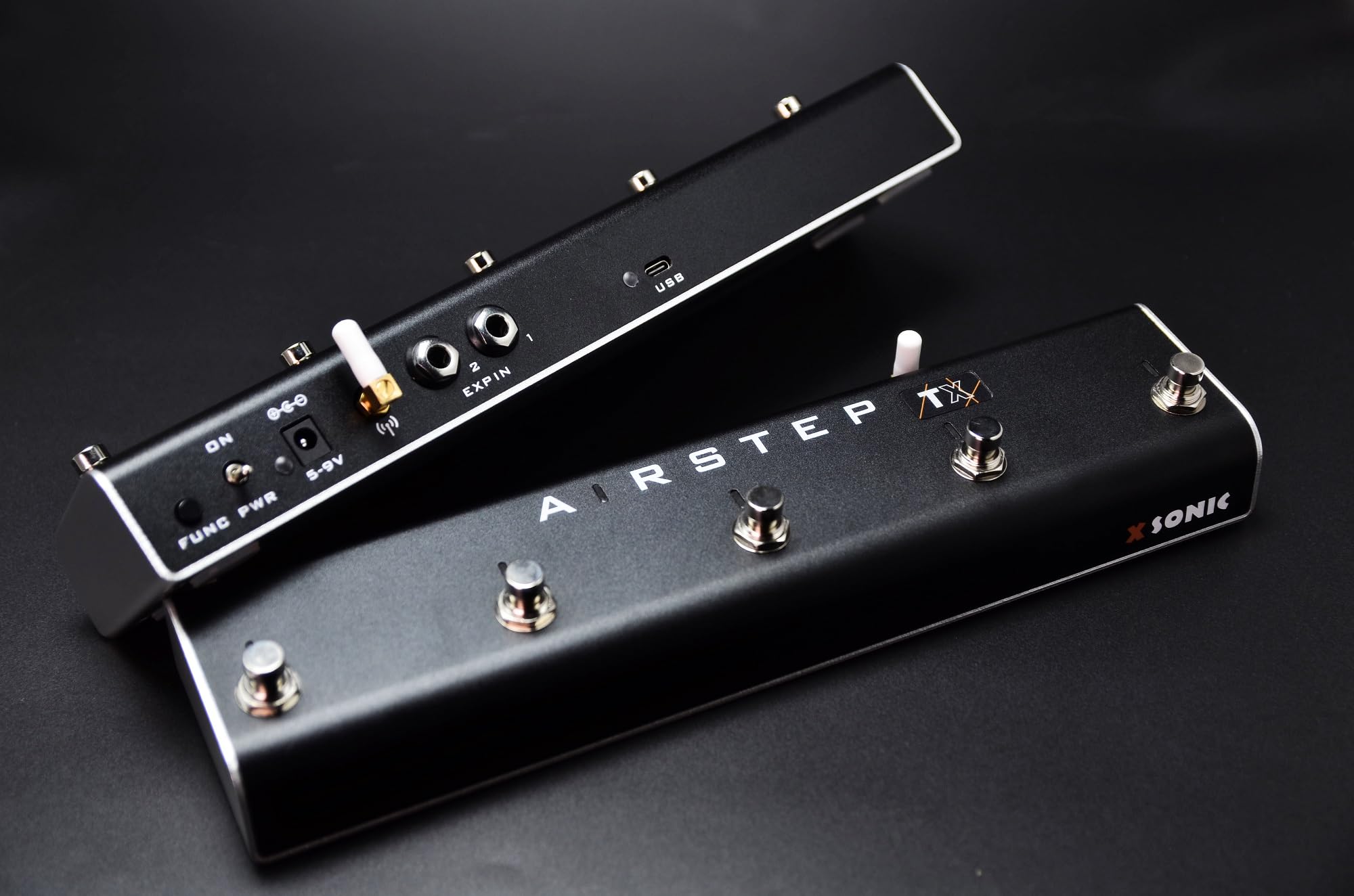 XSONIC AIRSTEP TX Edition, TONEX ONE & PEDAL Footswitch, 2 Control