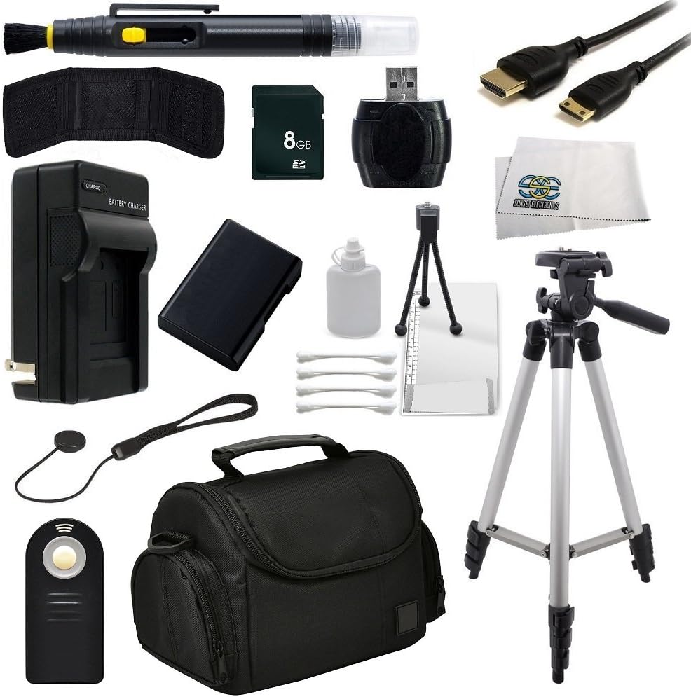 SSE Accessory Package Bundle for the Nikon D3400, D3200