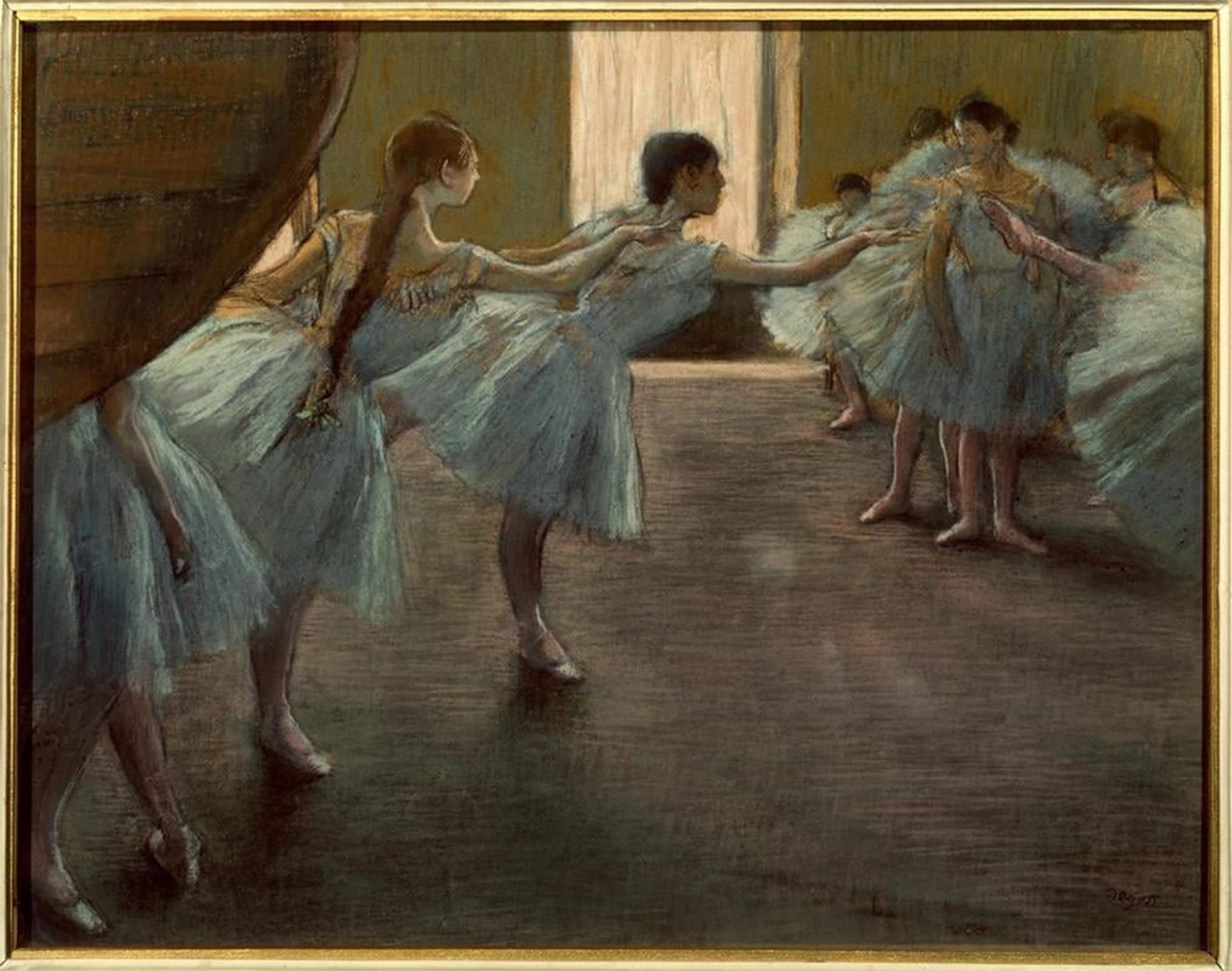ARTXLXXBN Famous Prints Artwork Pictures Poster Painting Art the Dancer by Edgar Degas Artwork Landscape Pictures for Home Decor 60x90cm