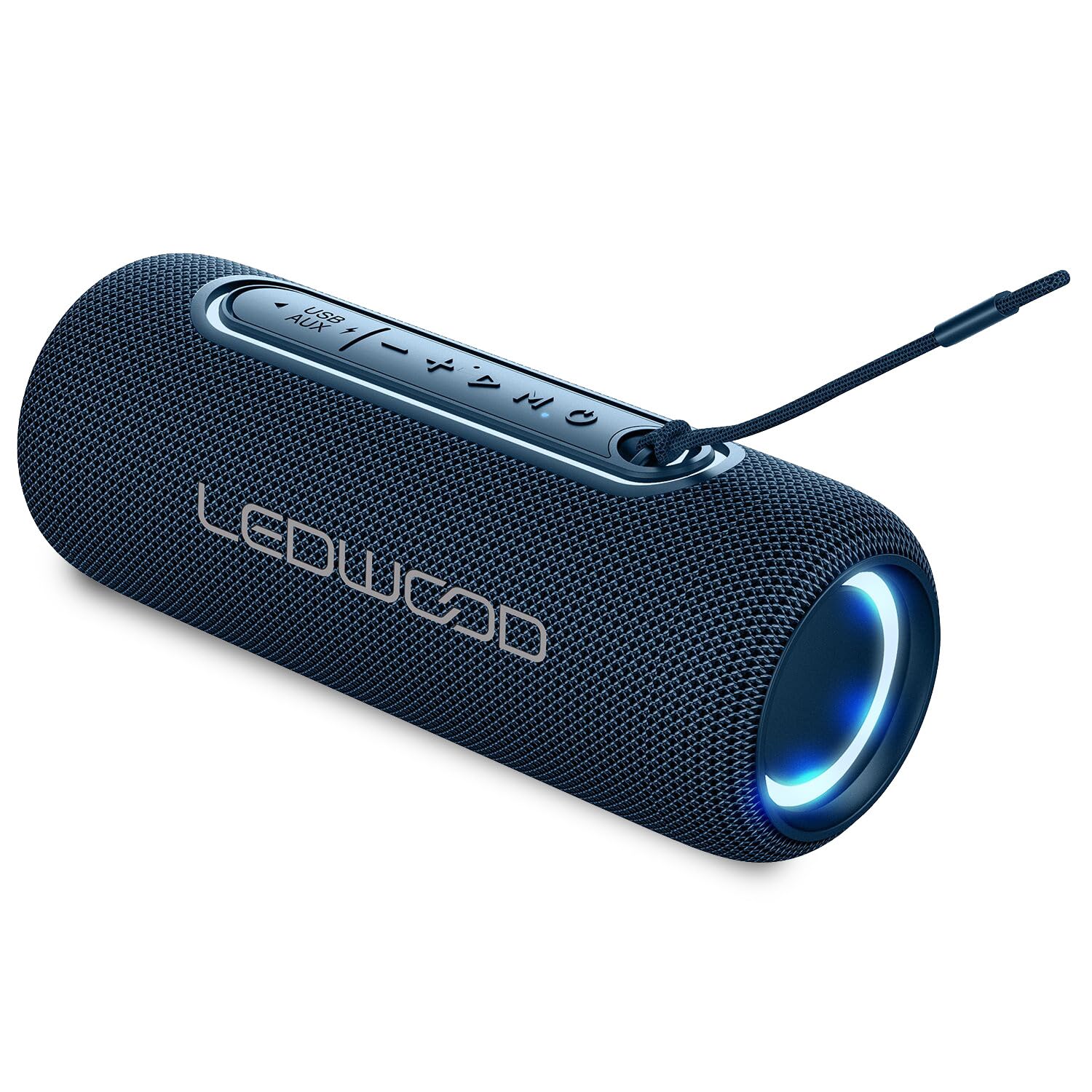 Ledwood Enceinte Nomade HiFi XTREM140 LD-XT140BT-BLUE, 100W / 10W RMS, Bluetooth 5.0, TWS - Etanche IPX5, Autonomie 6H
