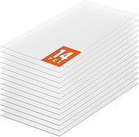 VEVOR 14-Pack 2x4 ft Polycarbonate Greenhouse Panels - UV Protected, Waterproof, Impact-Resistant Clear Roofing for Gardens & Greenhouses