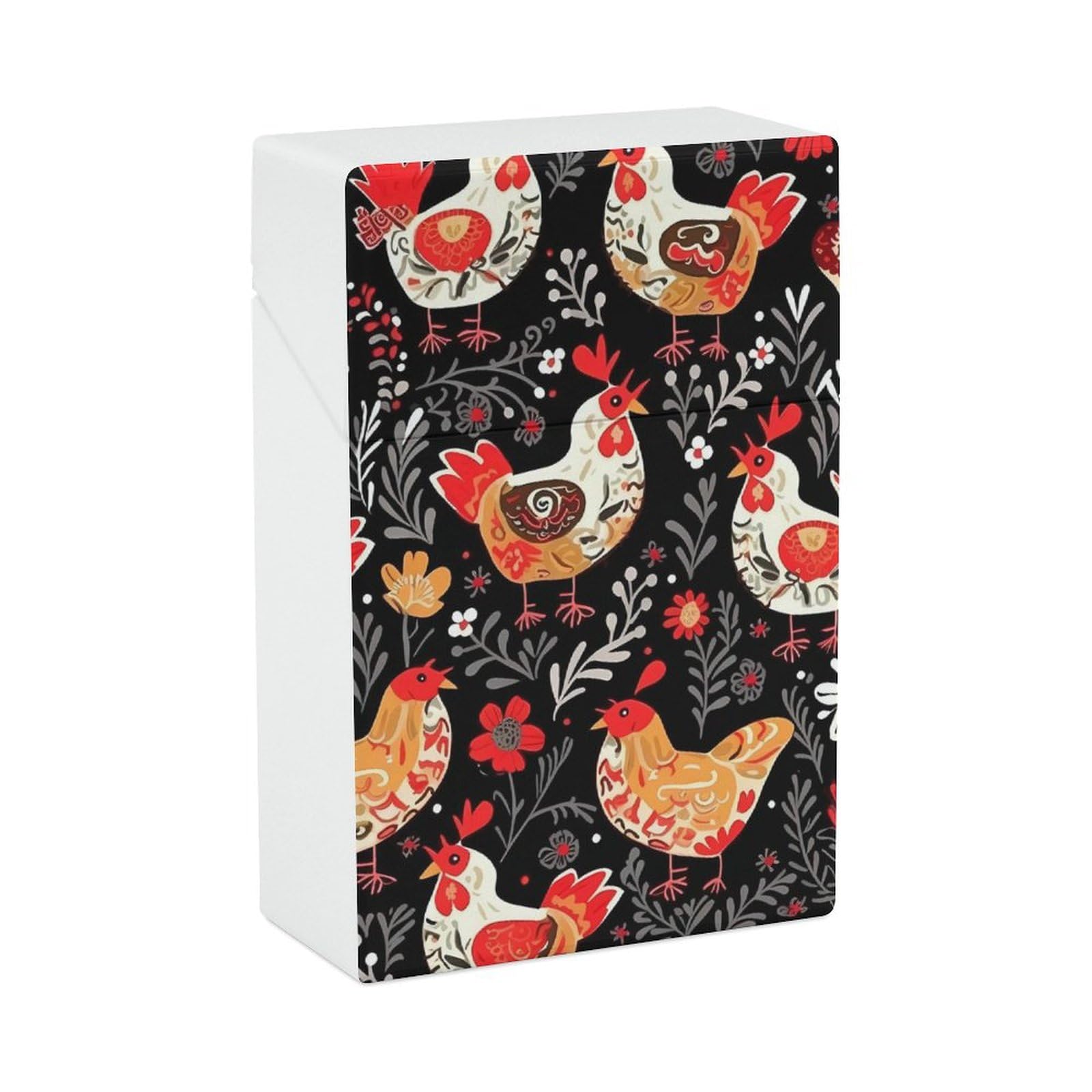 Amazon.com: Cute Rooster Chickens Cigarette Case Waterproof Plastic  Cigarette Box Vintage Cigarette Cases for Men Women Small Funny Cigarette  Holder for Regular 85mm King Size 20 Capacity : Health & Household
