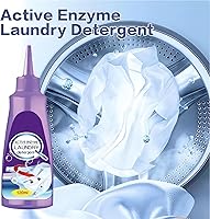 Vista 3 de Removedor de manchas de ropa activa enzima, limpiador de manchas de ropa, natural, no tóxico, ampliamente aplicable para alfombras de enzimas