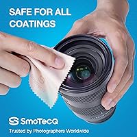 Vista 3 de SmoTecQ 12 Pack Microfiber Lens Cleaning Cloths – Ultra-Soft, Scratch-Free Eyeglass Cloths for Glasses, Screens & Cameras – 7×6 in, Assorted