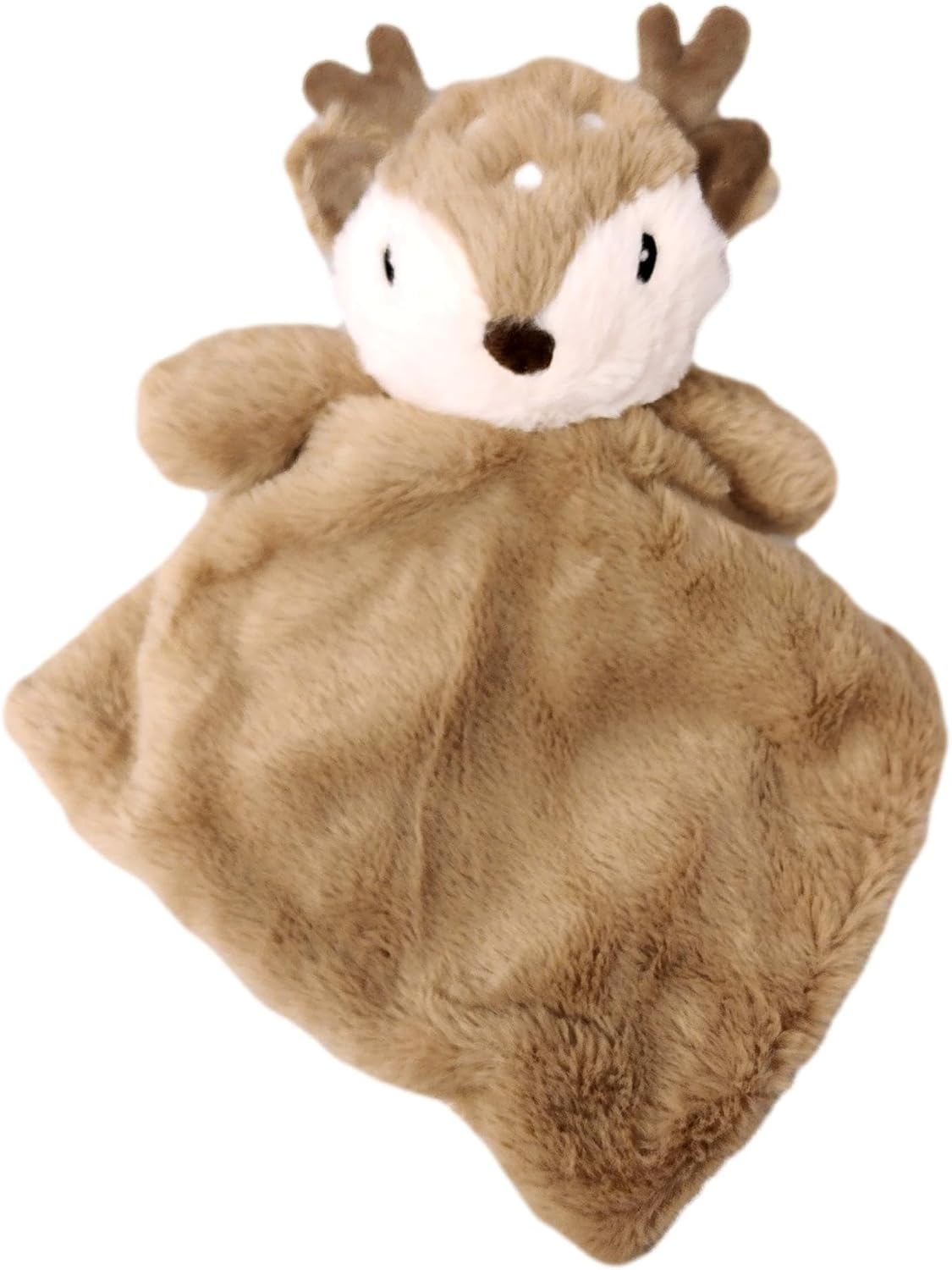 SONA G DESIGNS Plush Deer Fawn Baby Lovey Security Blankie Blanket