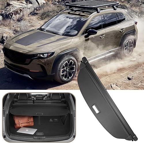 Miniatura 3 de Cubierta de carga para Mazda CX50, cubierta de carga trasera retráctil compatible con Mazda CX-50 2023 2024 2025 Cubierta de seguridad para maletero