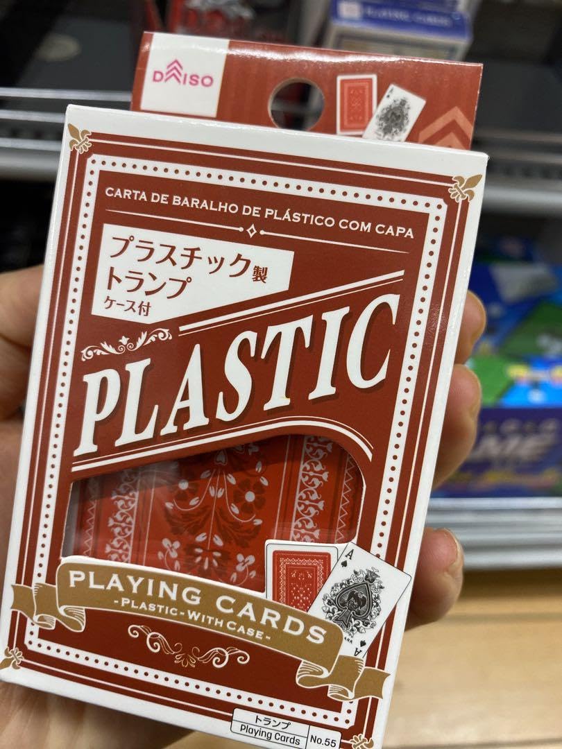 Amazon.co.jp: Plastic # Playing Cards Daiso : Toys & Games