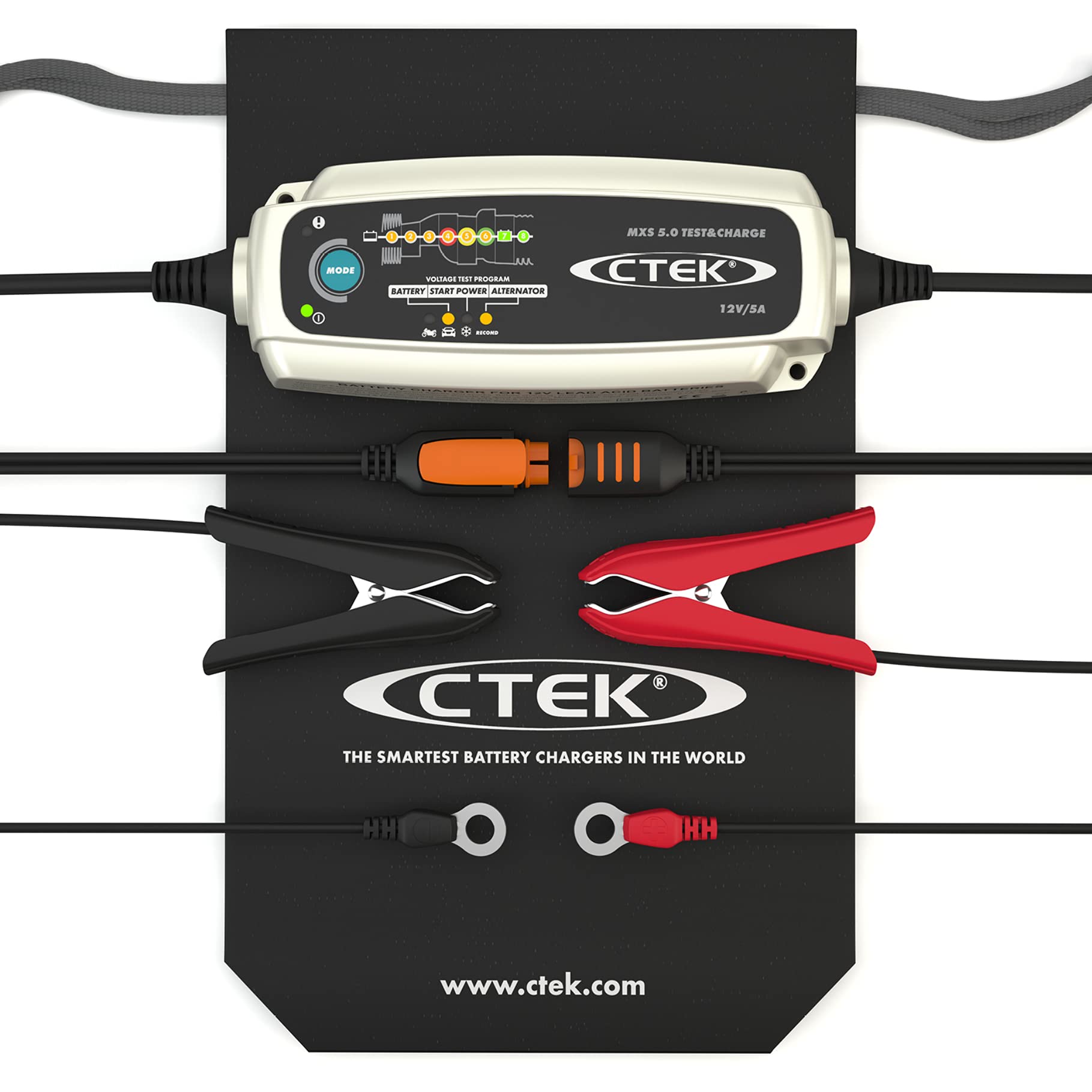 CTEK Bundle MXS 5.0 Test & Charge & BUMPER 60