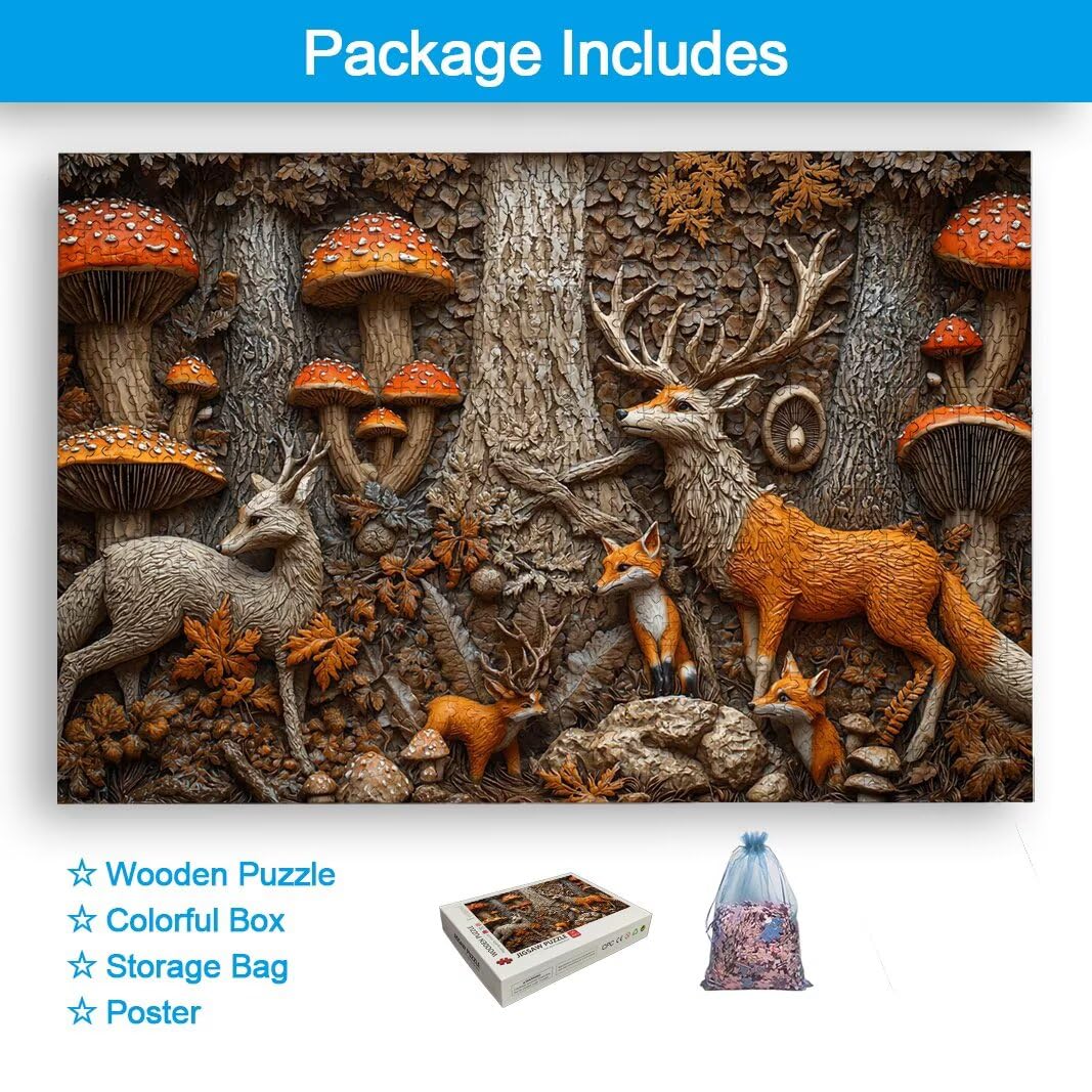 Puzzle Otoño, Puzzle 1500 Piezas para Adultos, Regalo Mujer/Hombre -2233