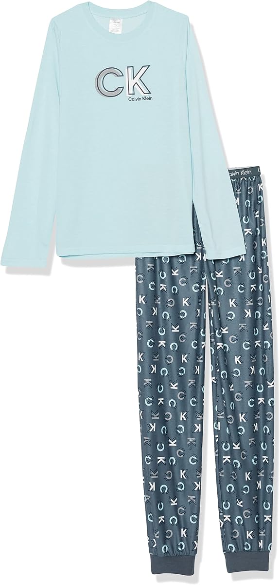 Kids Boys' Long Sleeve T-Shirt and Jogger Pajama 2-Piece Set