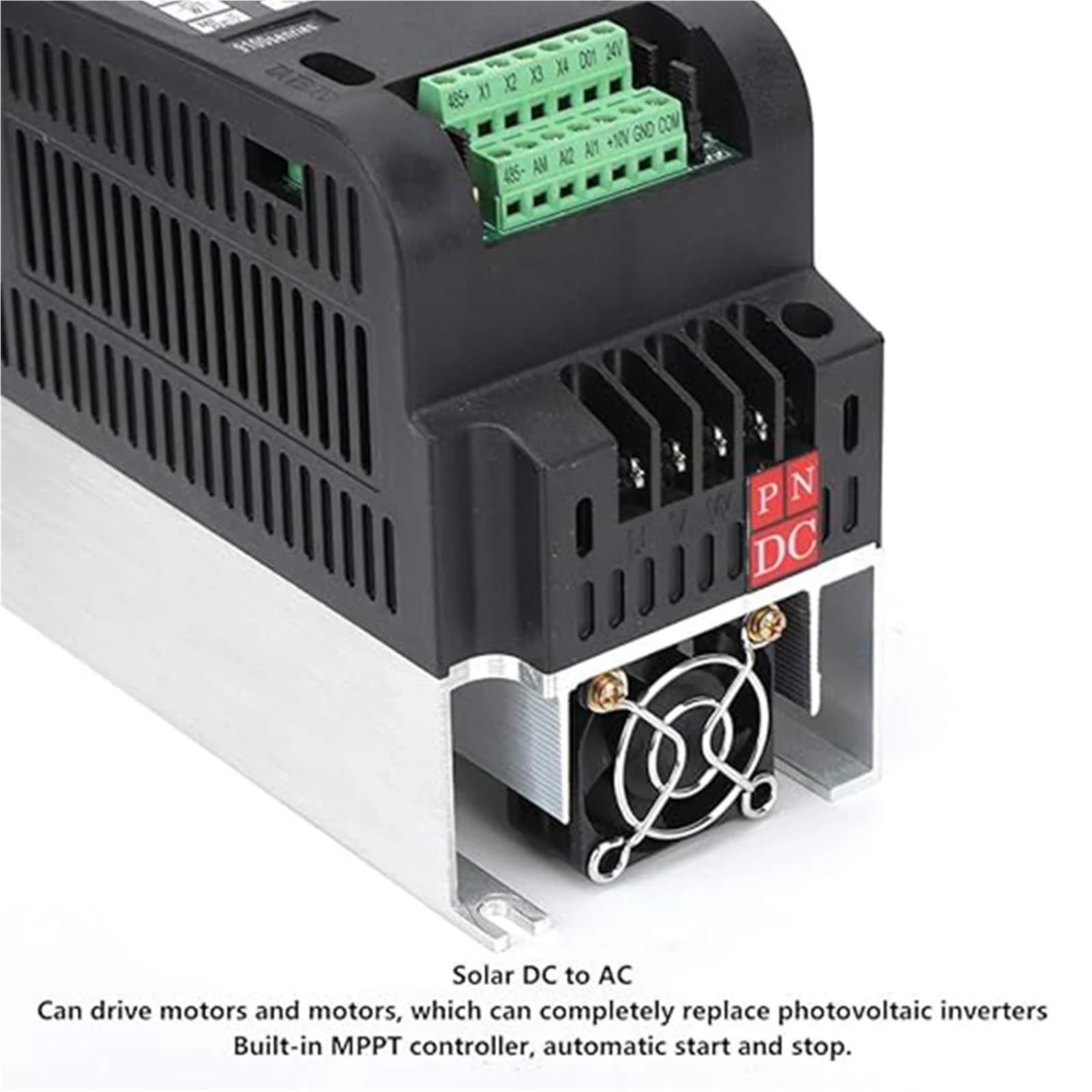 Convertidor inversor de accionamiento de Bomba de Agua con accionamiento de frecuencia Variable Solar de 220V 0,75/1,5/2,2/4KW for Control de Velocidad de Motor trifásico 220V(4KW(6HP),220V)