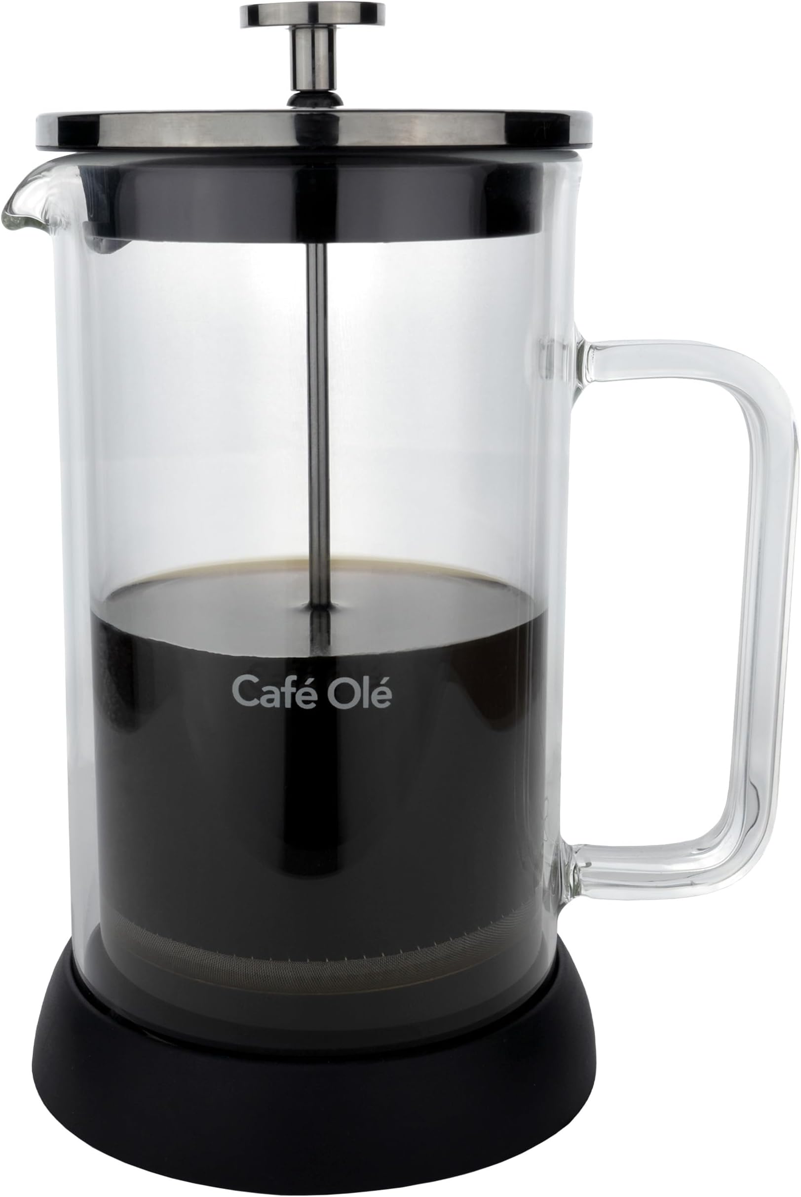 KICHLY French Press Kaffeemaschine- Tragbare Cafetière mit