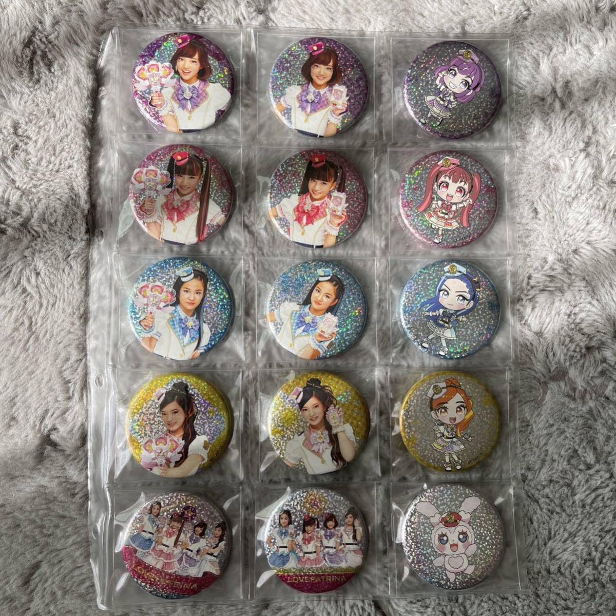 Amazon.co.jp: lucky2 lovely2 ラブパトリーナ HMV 缶バッジ 缶バッチ