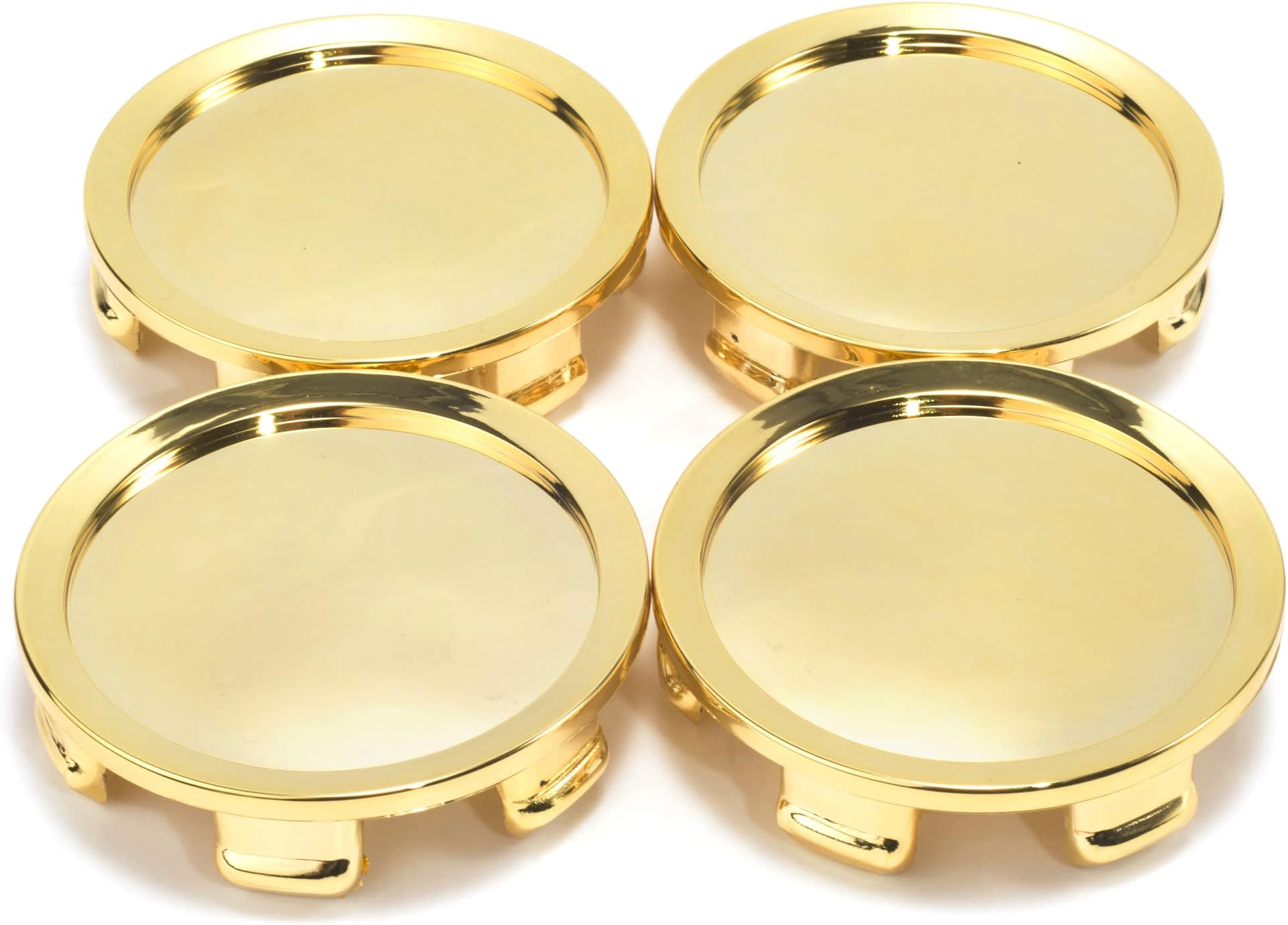 Rhinotuning 4 x 74.5 mm 70 mm Hub Caps Gold Hub Caps Wheel Centre Cap