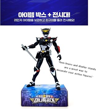 Korean Animation Strongest Police Season 6 Figure,Transforming Robot Figure -