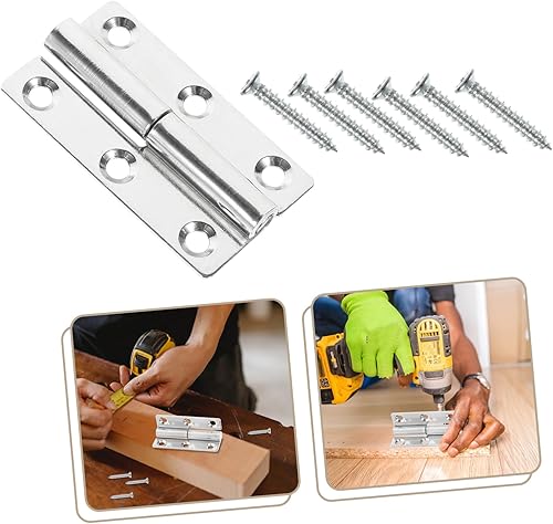 Miniatura 7 de Bisagras de acero inoxidable resistentes de 4 piezas para puertas y ventanas para uso interior y exterior