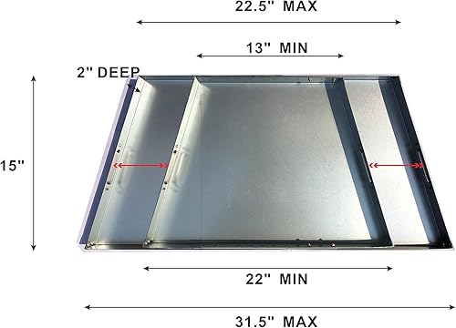Miniatura 2 de Bandeja de chimenea - Cenicero extensible y ajustable