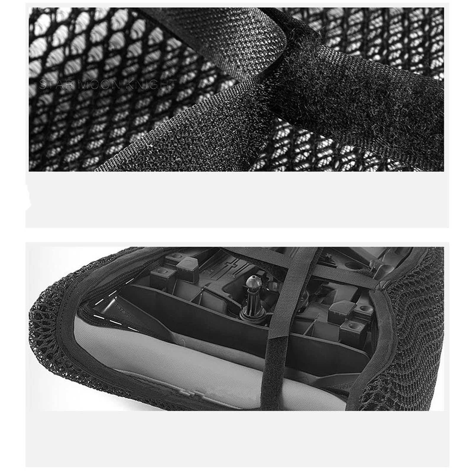Parte a due ruote Accessori Coprisedili Traspiranti A Nido D'ape Per BMW Per R1300GS Coprisedile In Nylon Per Moto