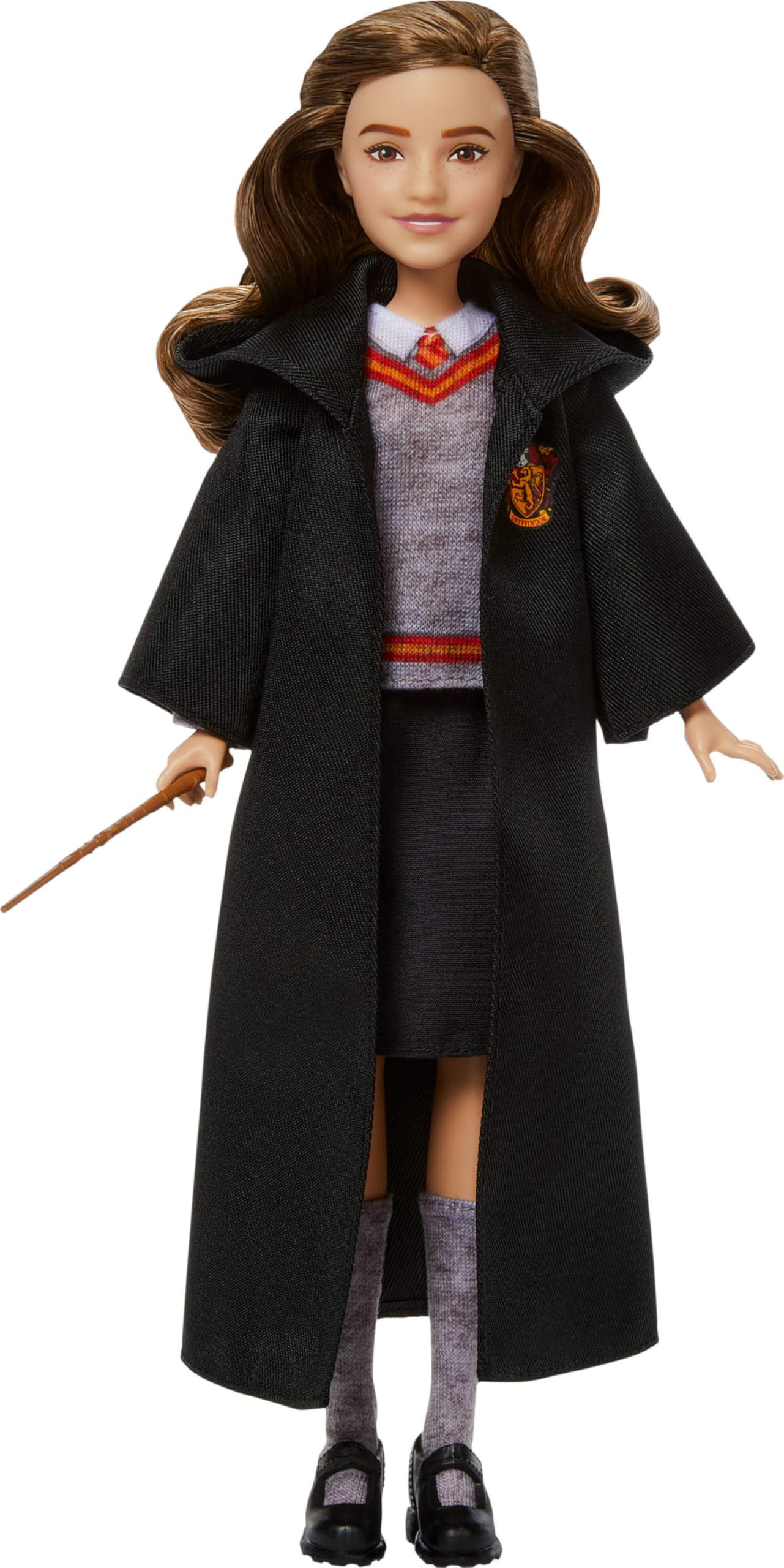 Mattel Harry Potter Toy Hermione Granger Fashion Doll in Typical Detachable Hogwarts Robe with Wand Accessory Movie Inspired JGM19-image-33
