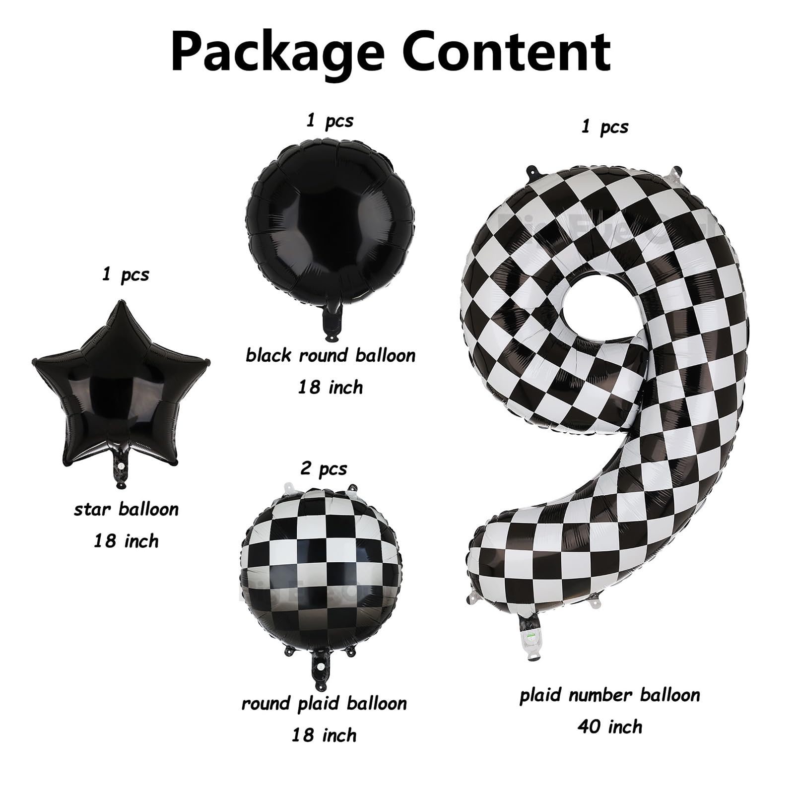 Grote folieballon 4 zwart | mat zwarte cijfer 4 ballon | De Goede Keus Grote folieballon 4 zwart | mat zwarte cijfer 4 ballon | De Goede Keus