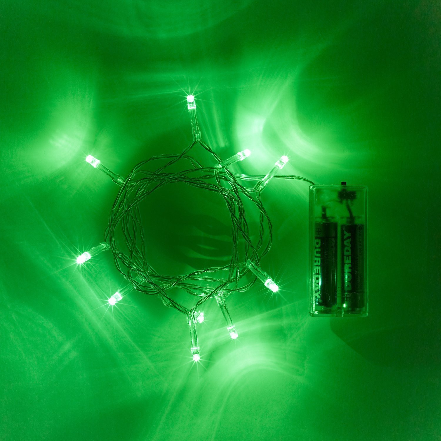 Ebuzz Green Battery Operated Fairy Lights With 10 Leds By (Green)